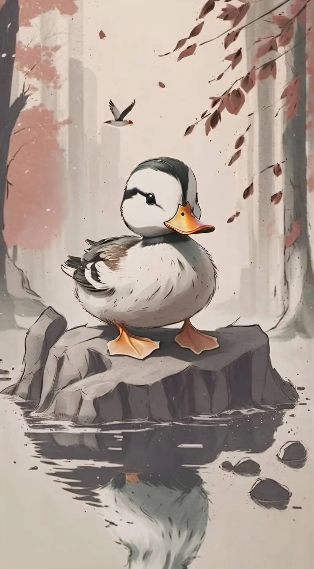 ai character: dandy wold background