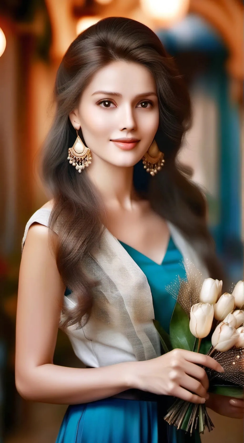 ai character: тетям background