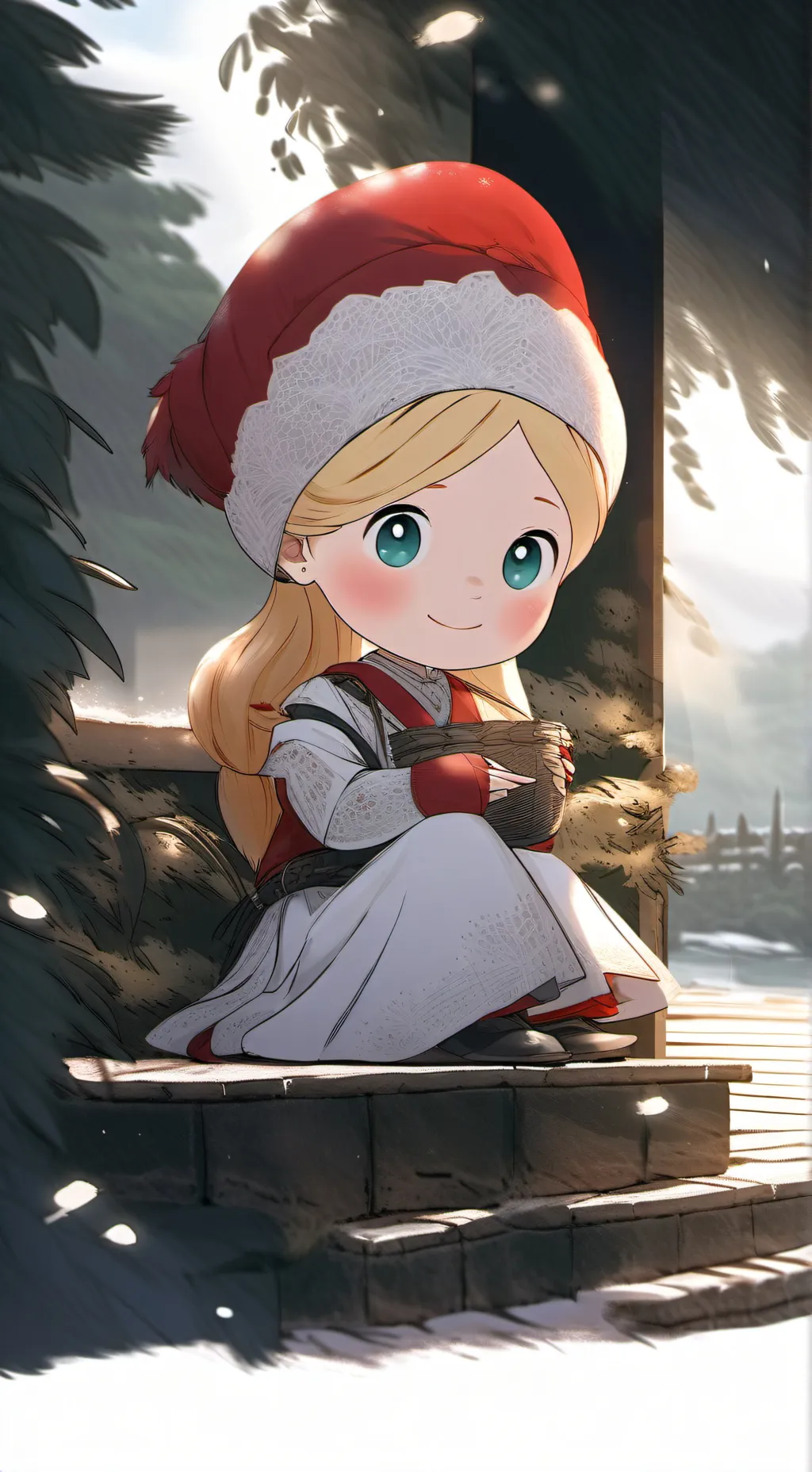 ai character: serena background