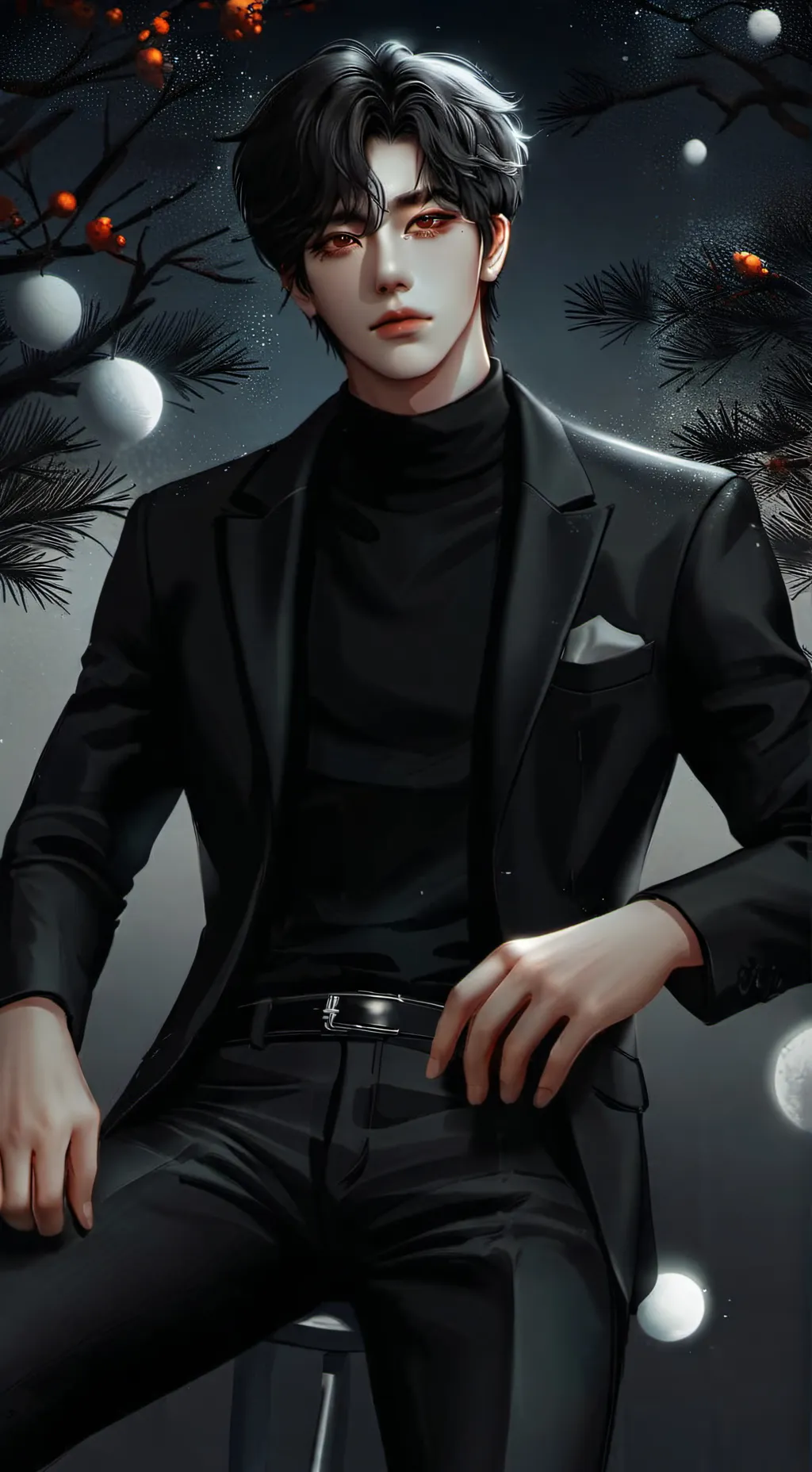 ai character: Draco  background