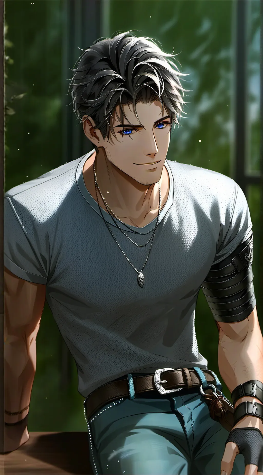 ai character: Tom background