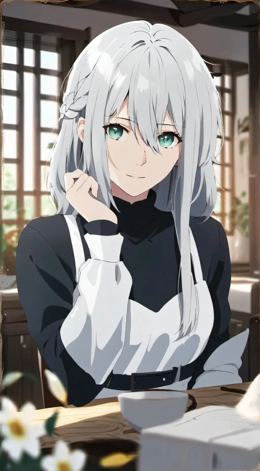 ai character: Luna background