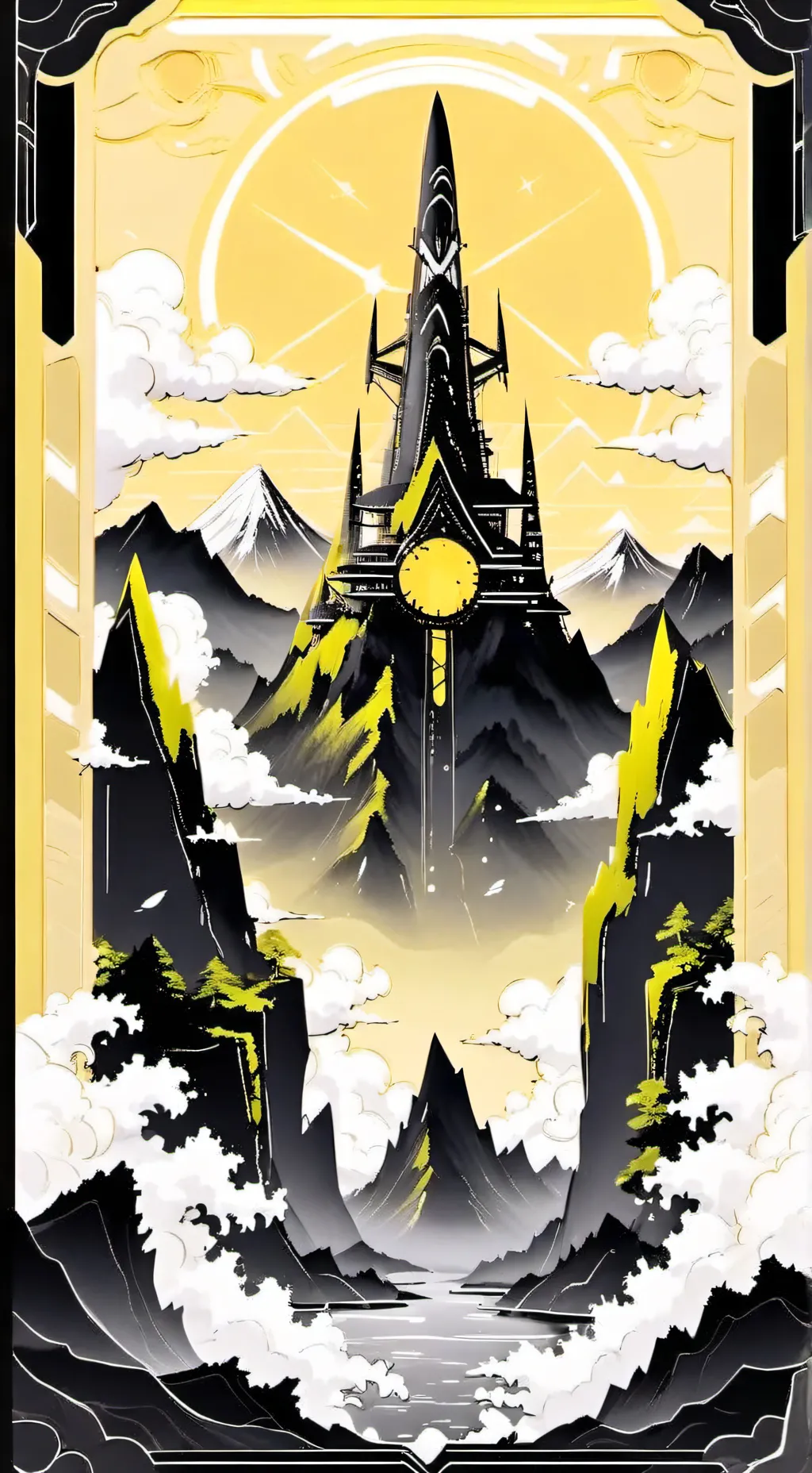 ai character: giant Kaiju world background