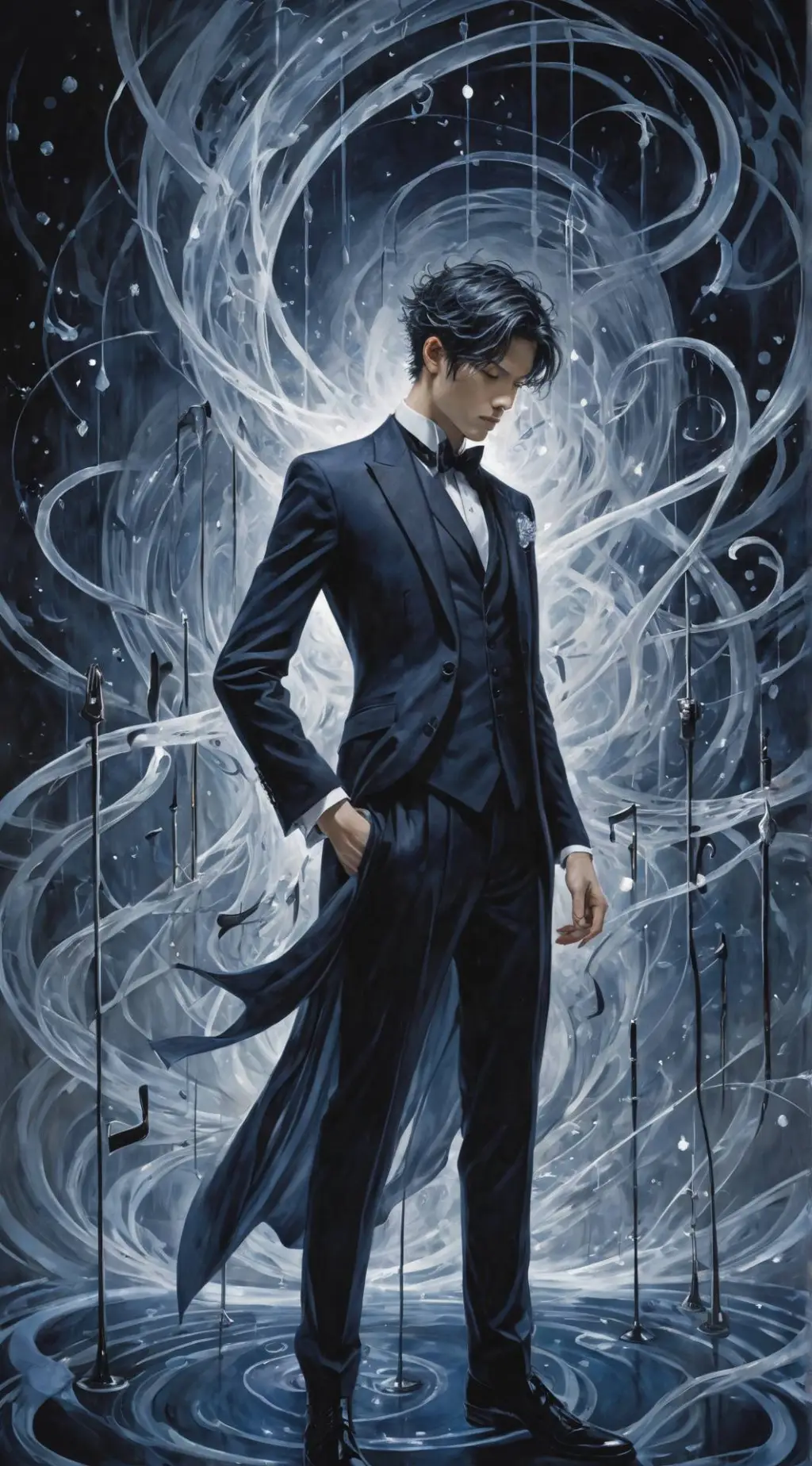 ai character: 💀 background