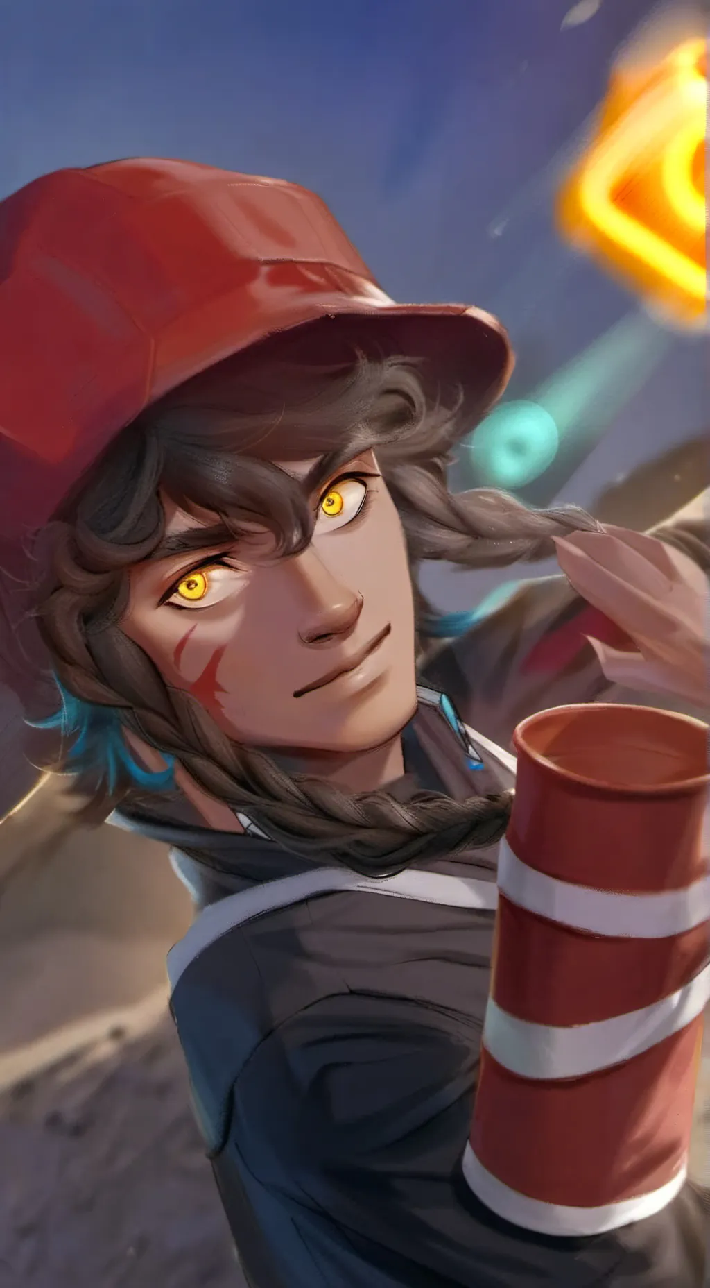 ai character: Isha (sweetie) background