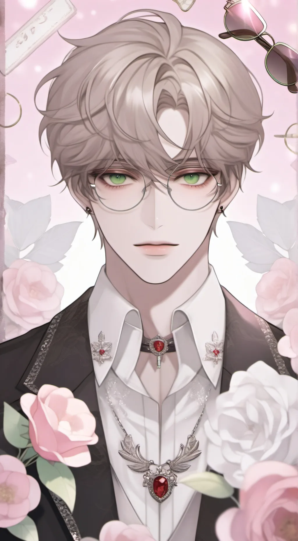 ai character: Carter  background