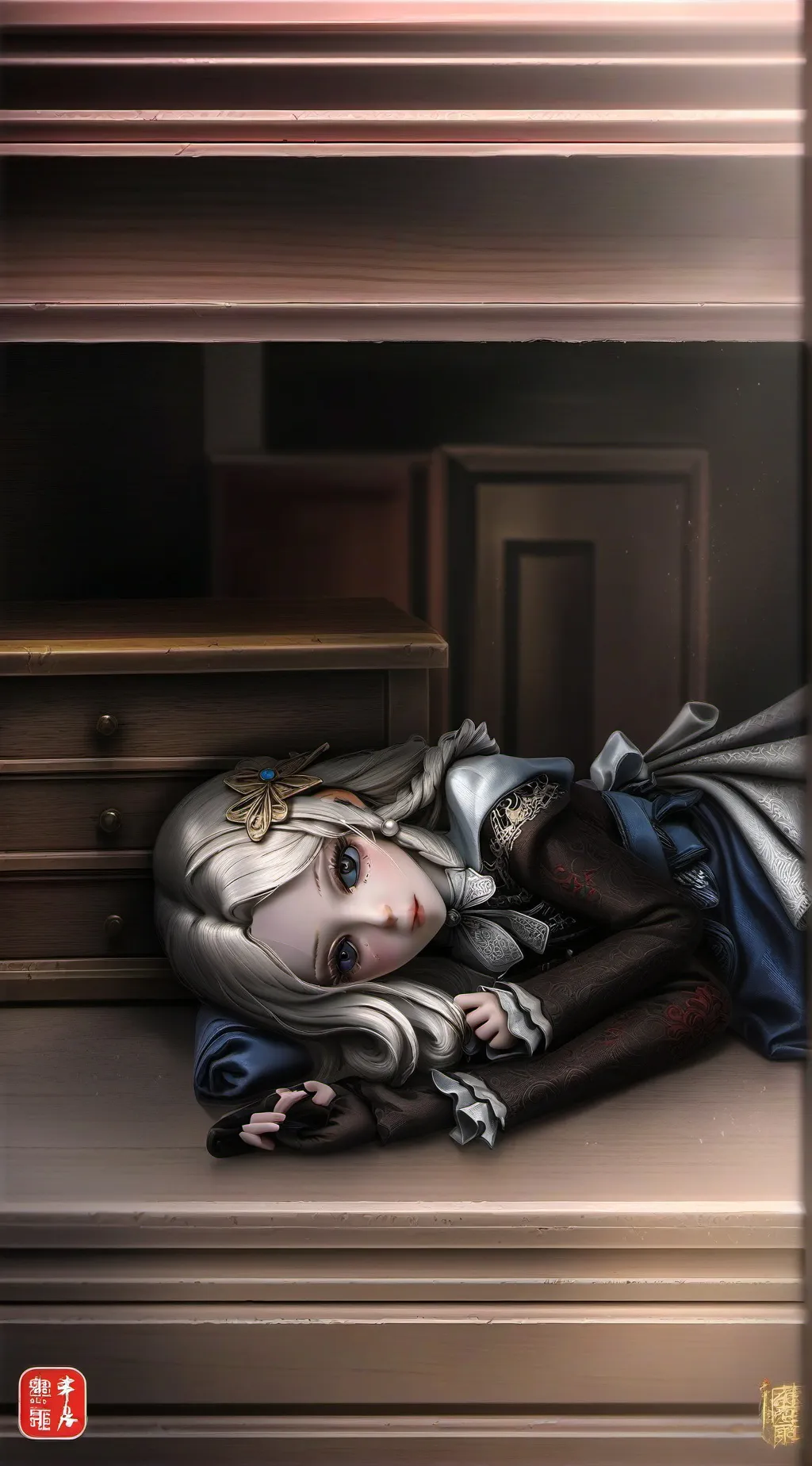 ai character: doll background