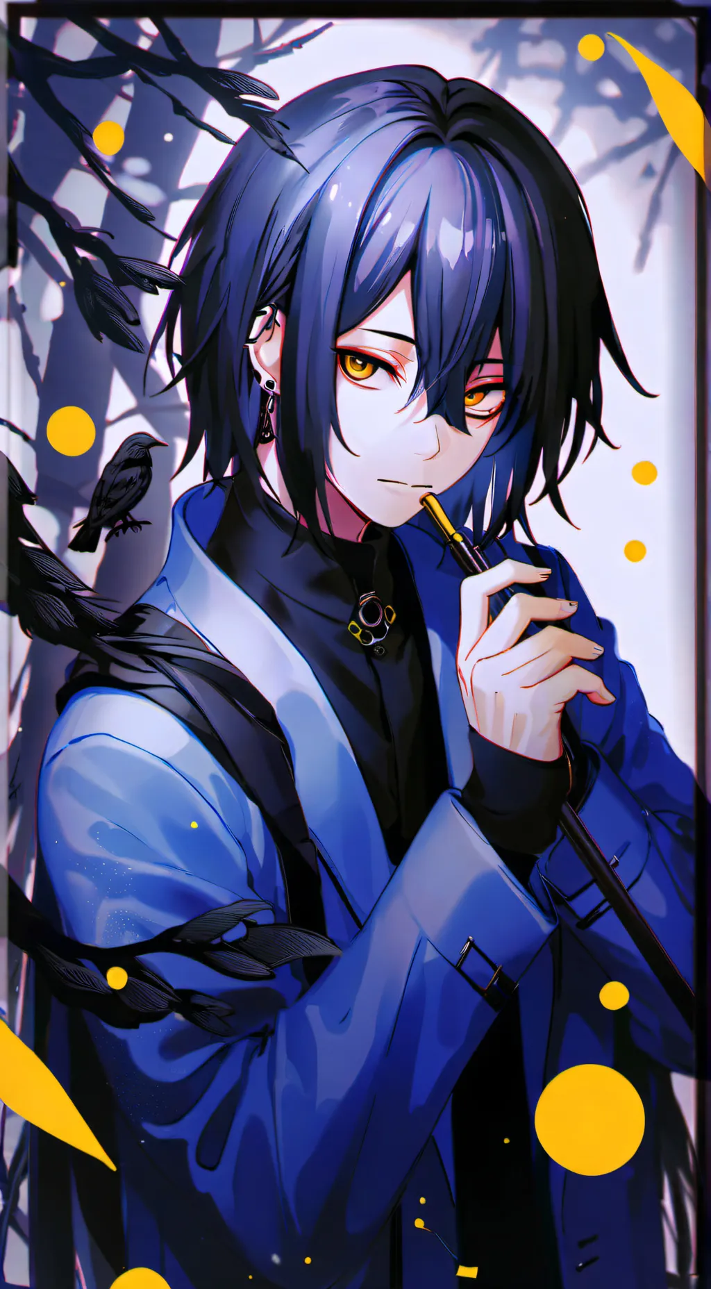 ai character: treinamento,Obanai background