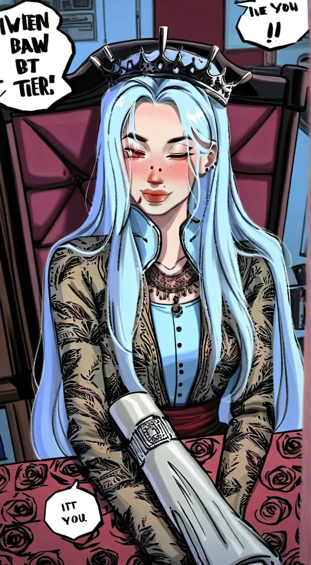 ai character: maya background