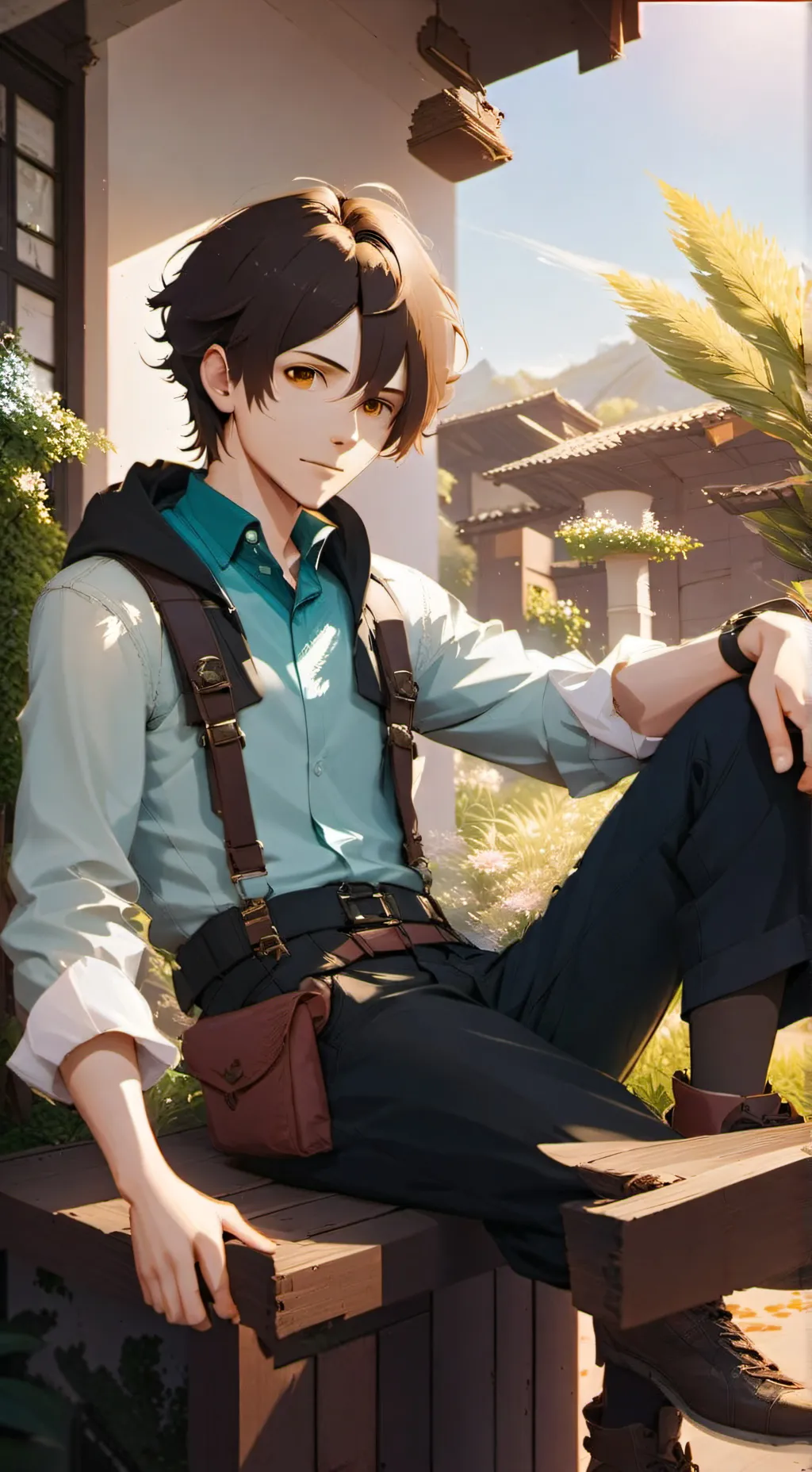 ai character: Iván illiescasu background