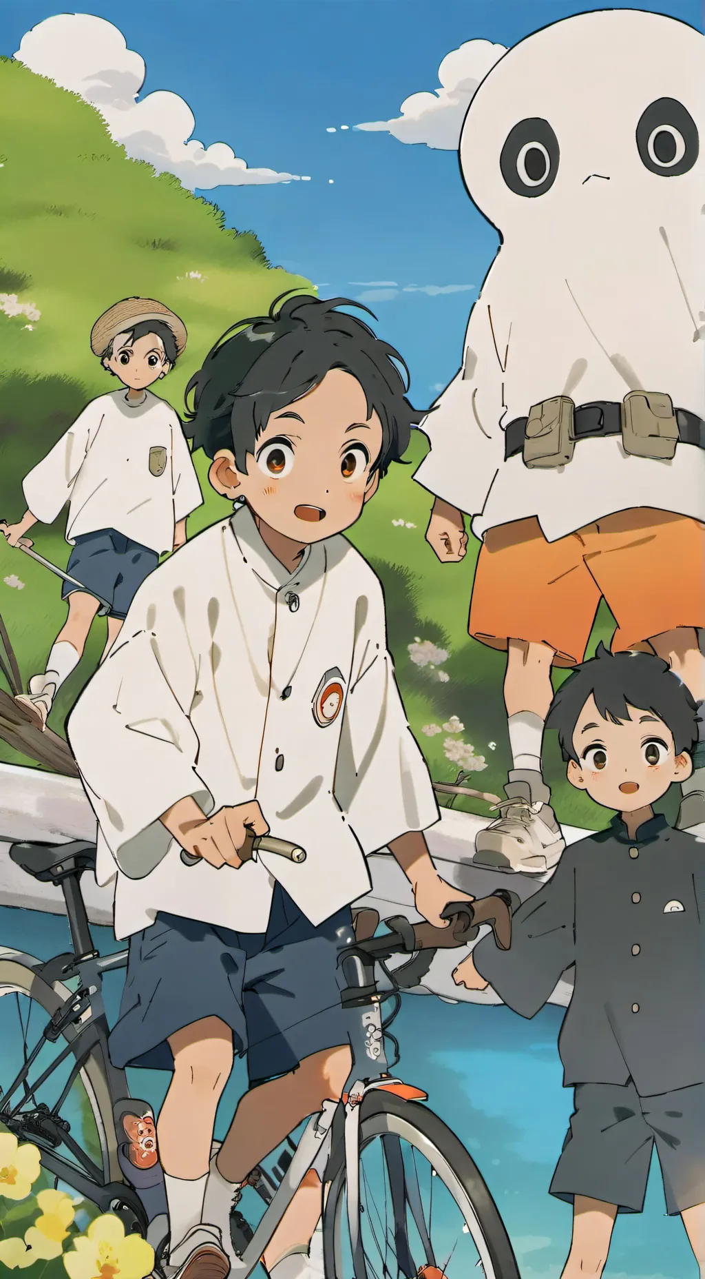 ai character: Squid game background