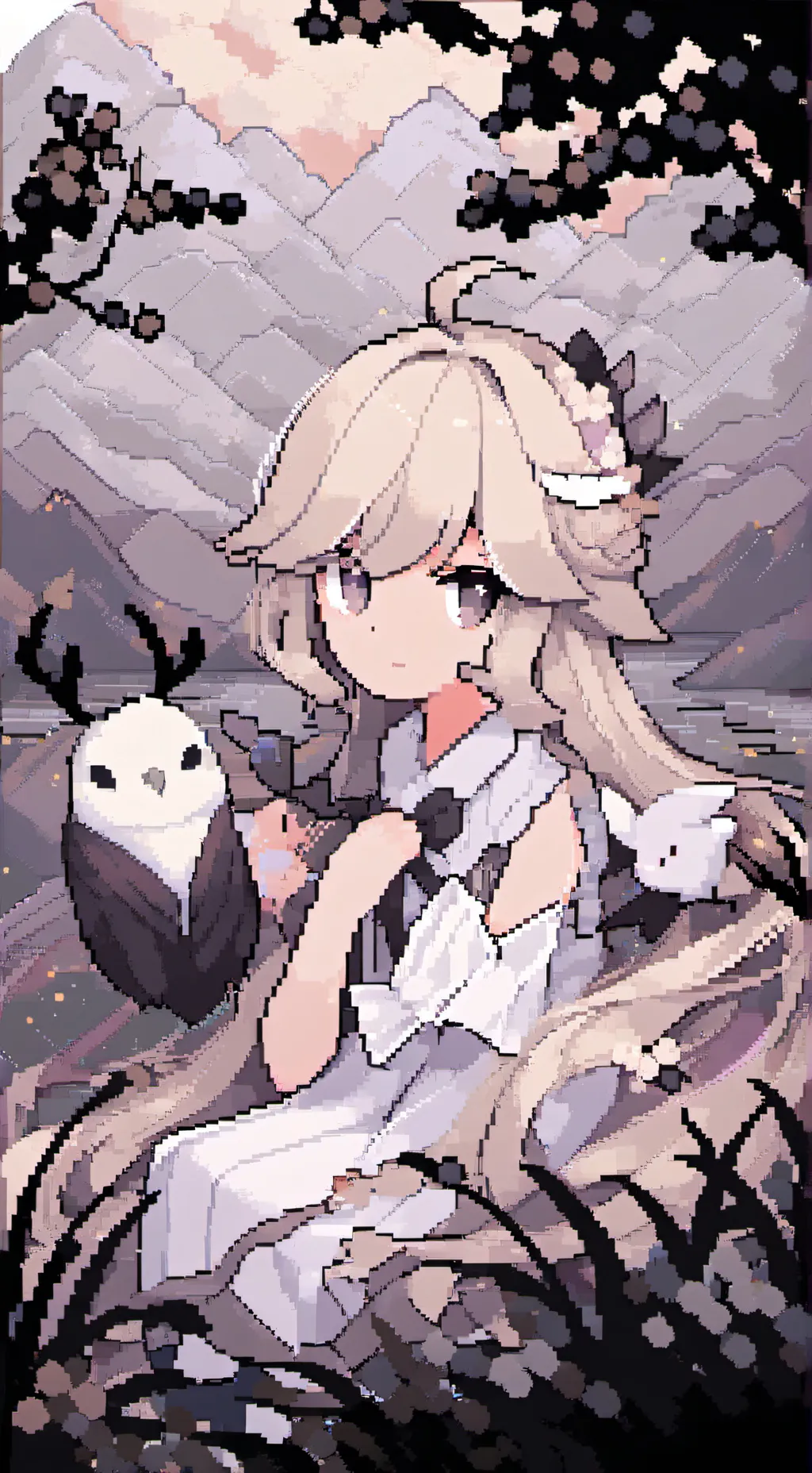 ai character: Dw Likes you background