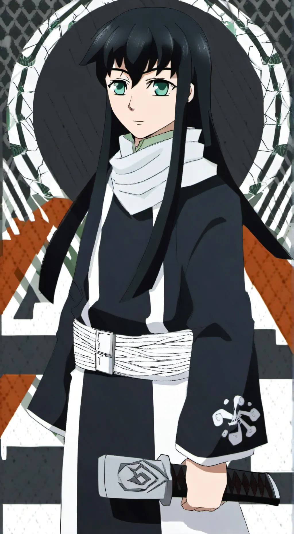 ai character: tokito XD👽🤙 background