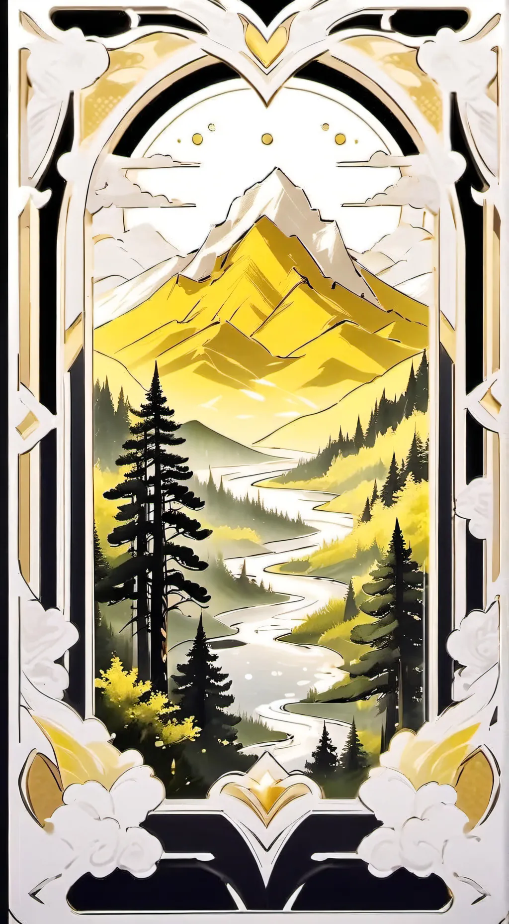 ai character: Im back✨ background