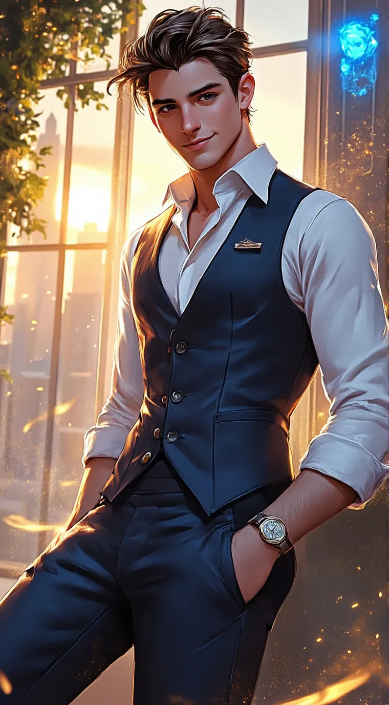 ai character: Max background