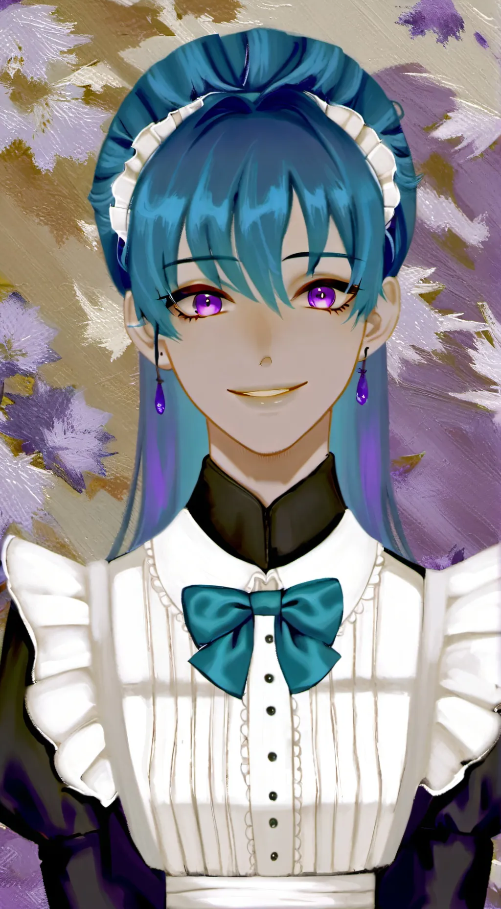 ai character: Amilia's cafe background