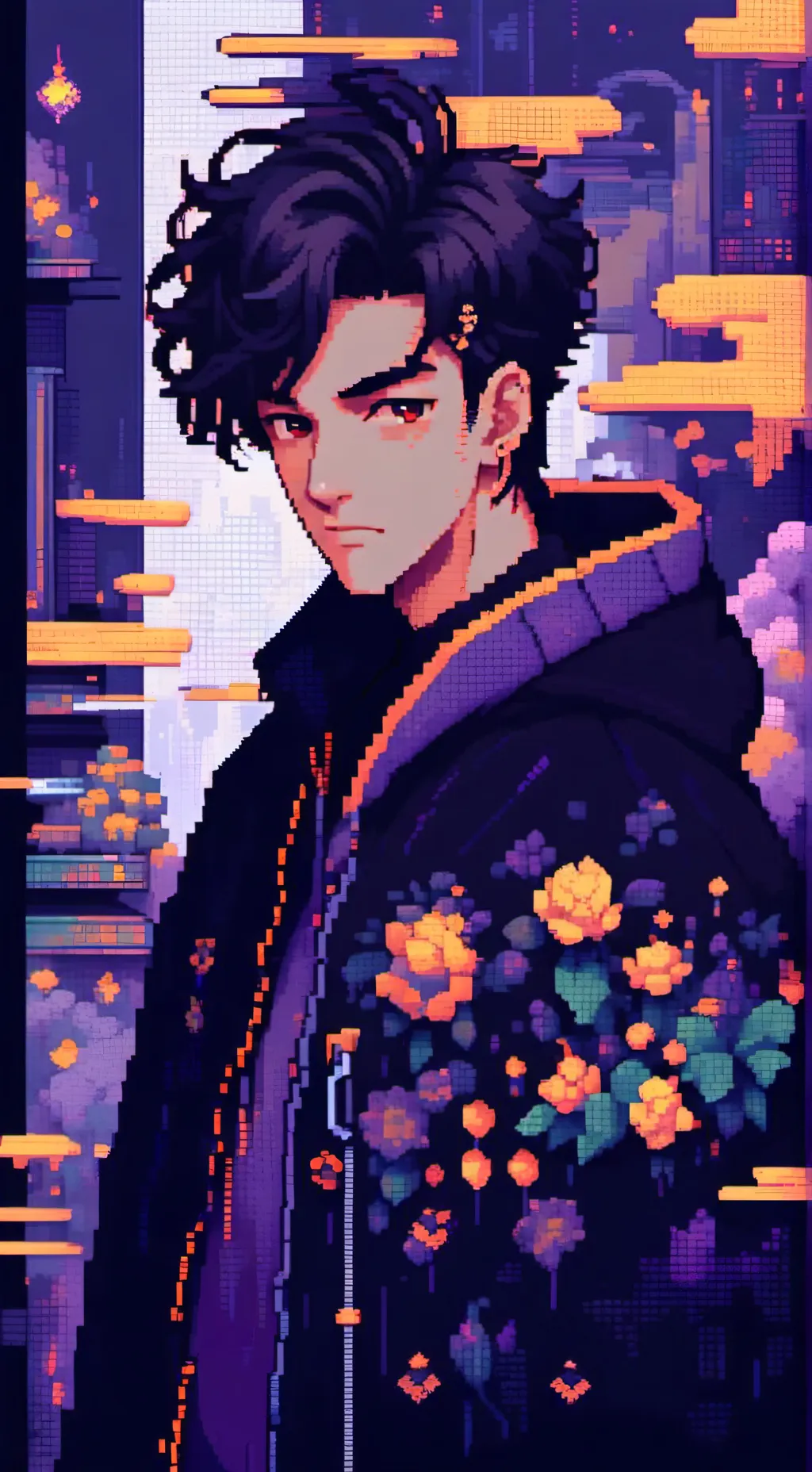 ai character: Top/Thanos  background