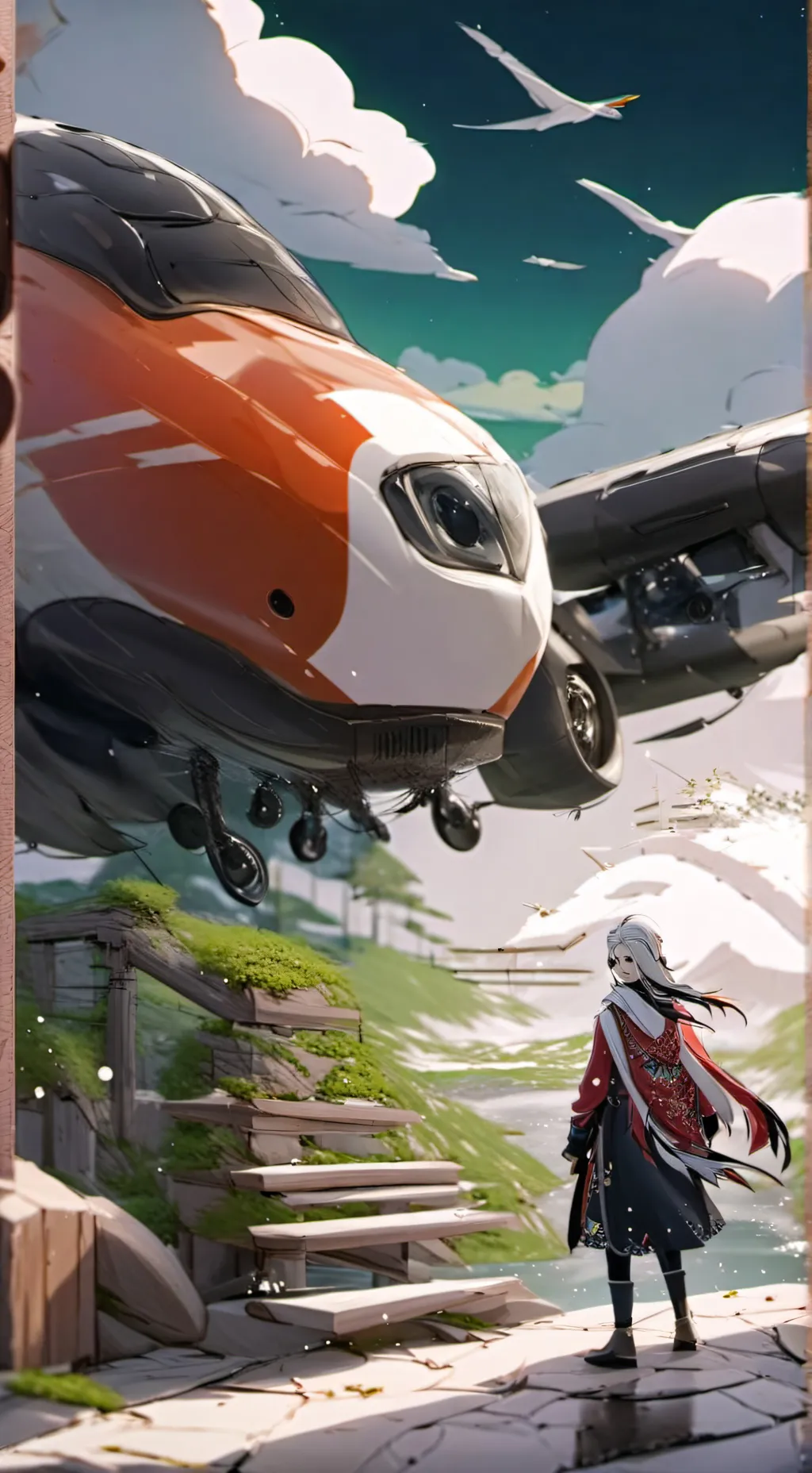 ai character: dw  with my ocs background