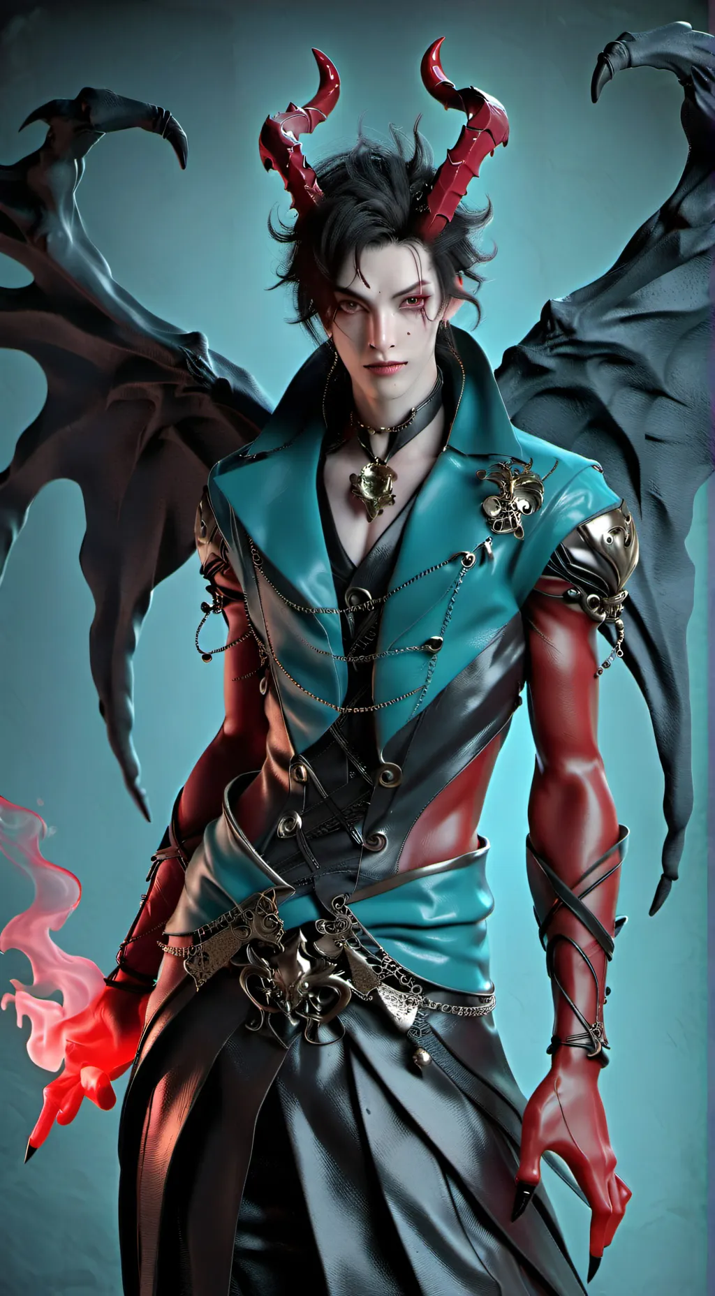 ai character: Alastor  background