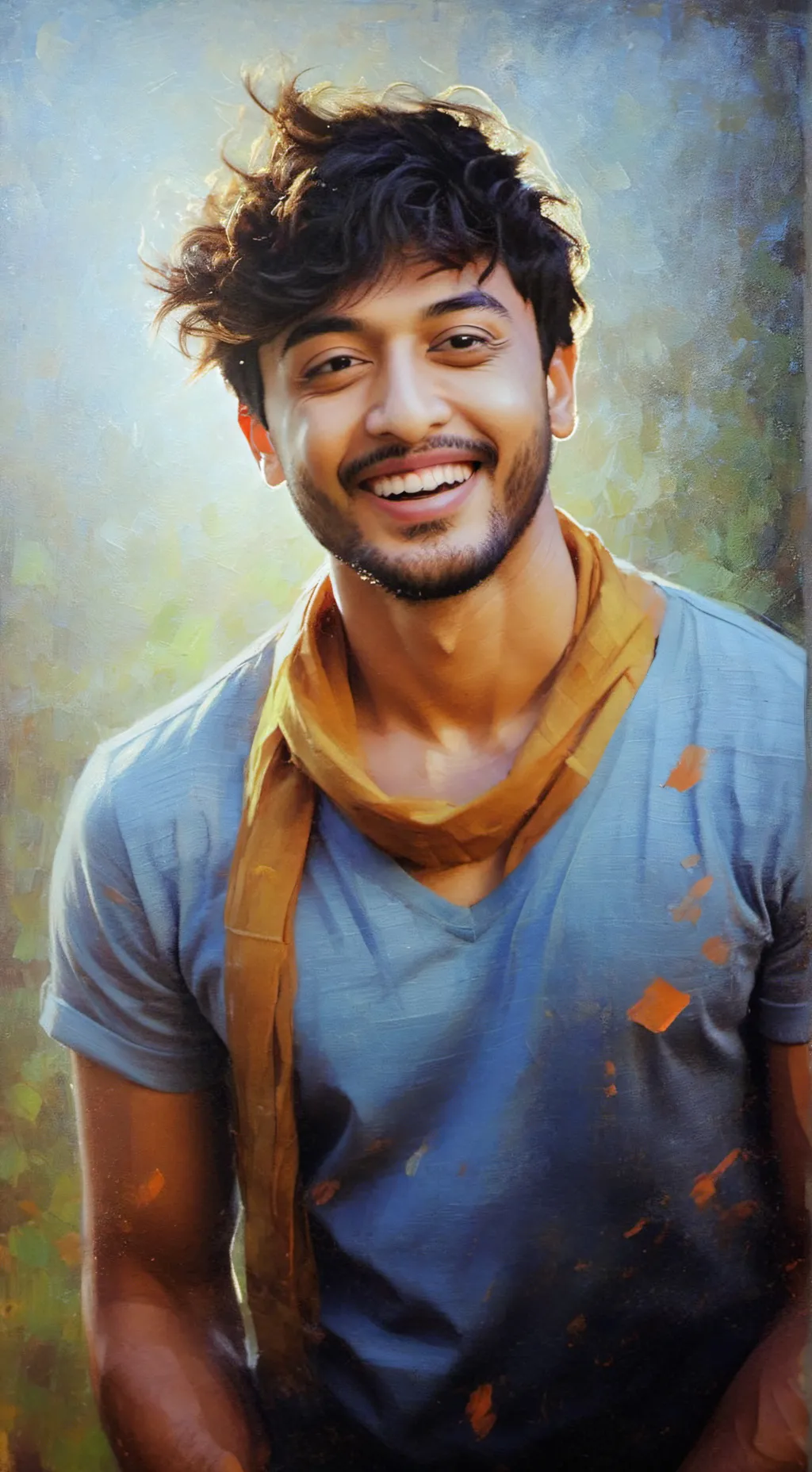 ai character: Aman background