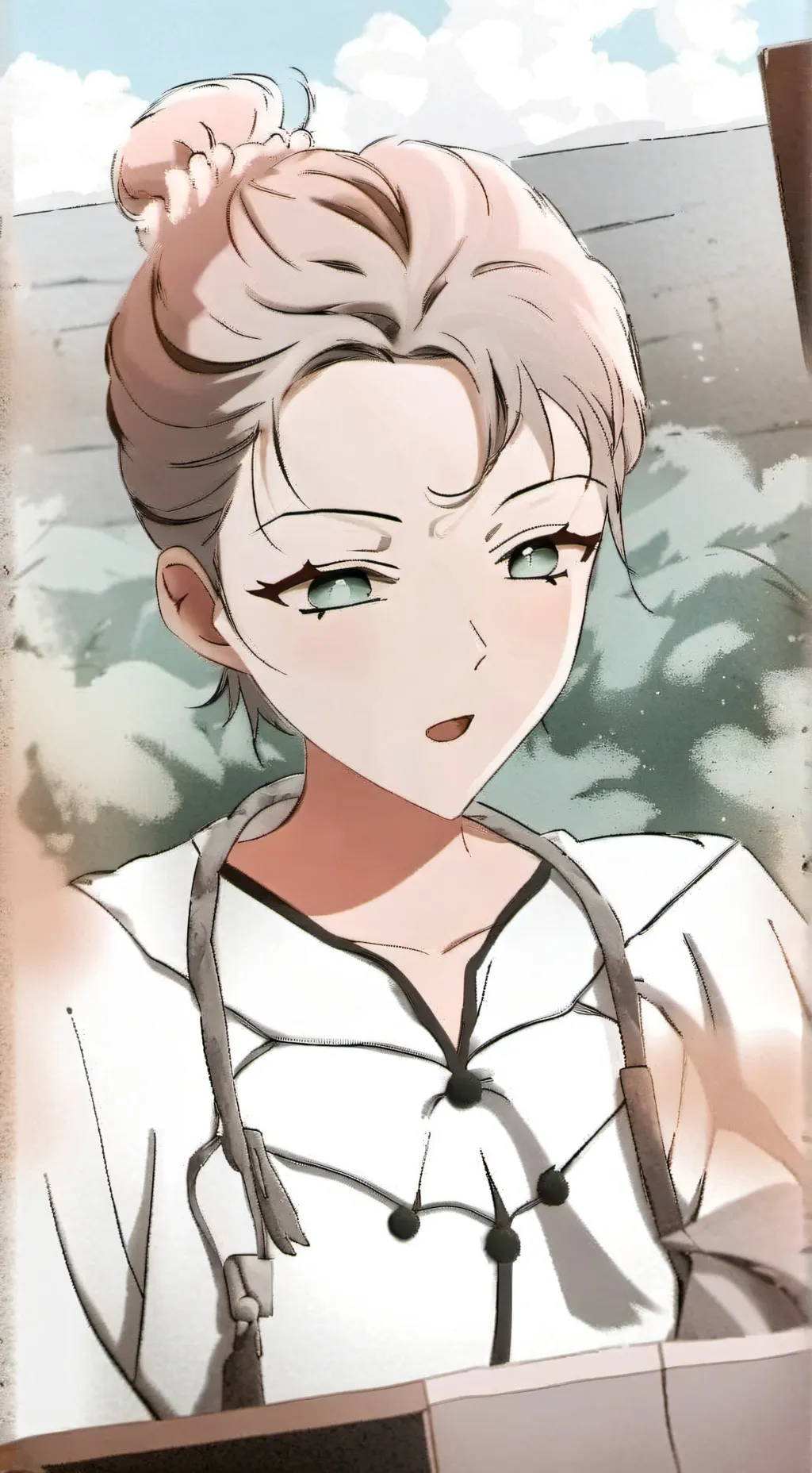 ai character: Léa background