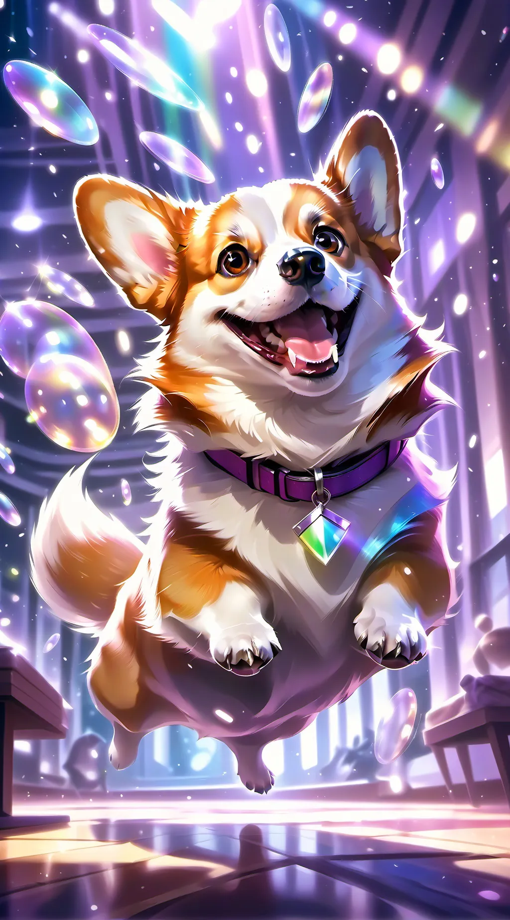 ai character: TikTok Taffy background