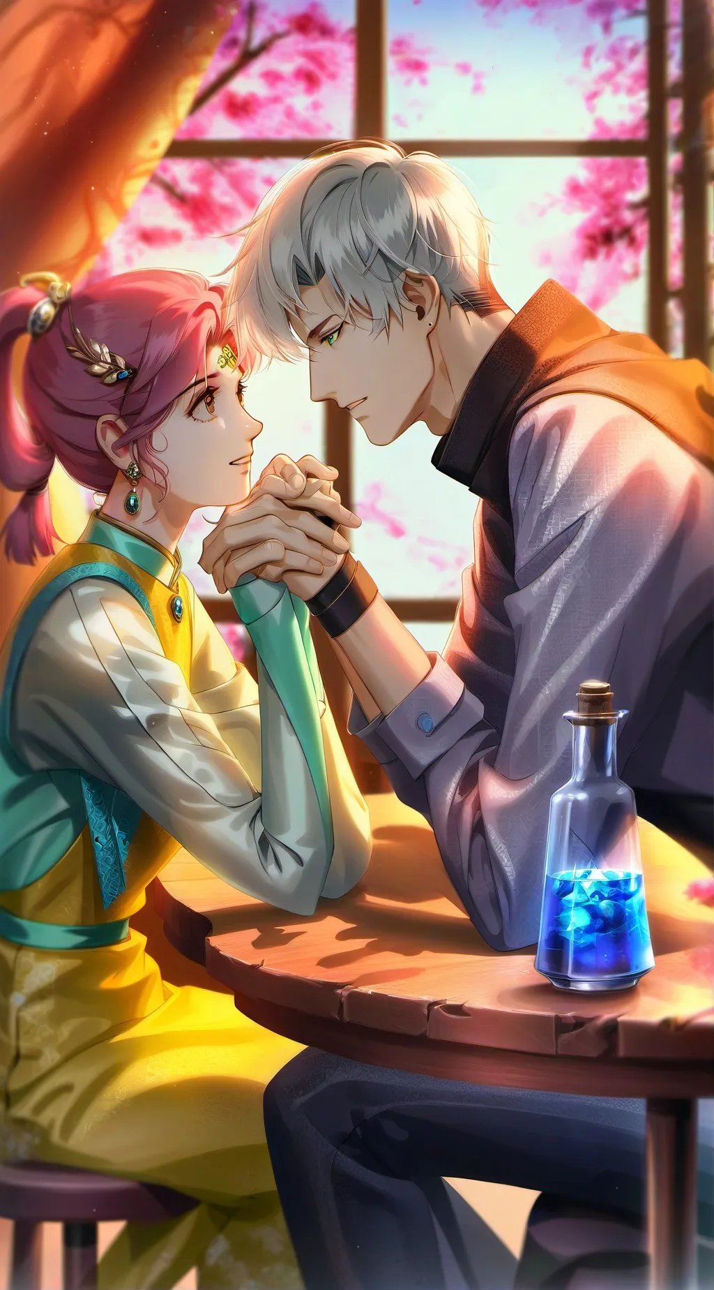 ai character: The Diner Rival background