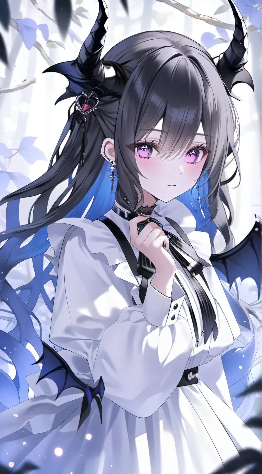 ai character: U.P demon slayer background