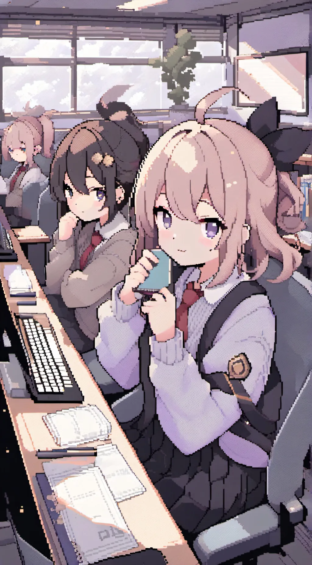 ai character: lol🤣 background