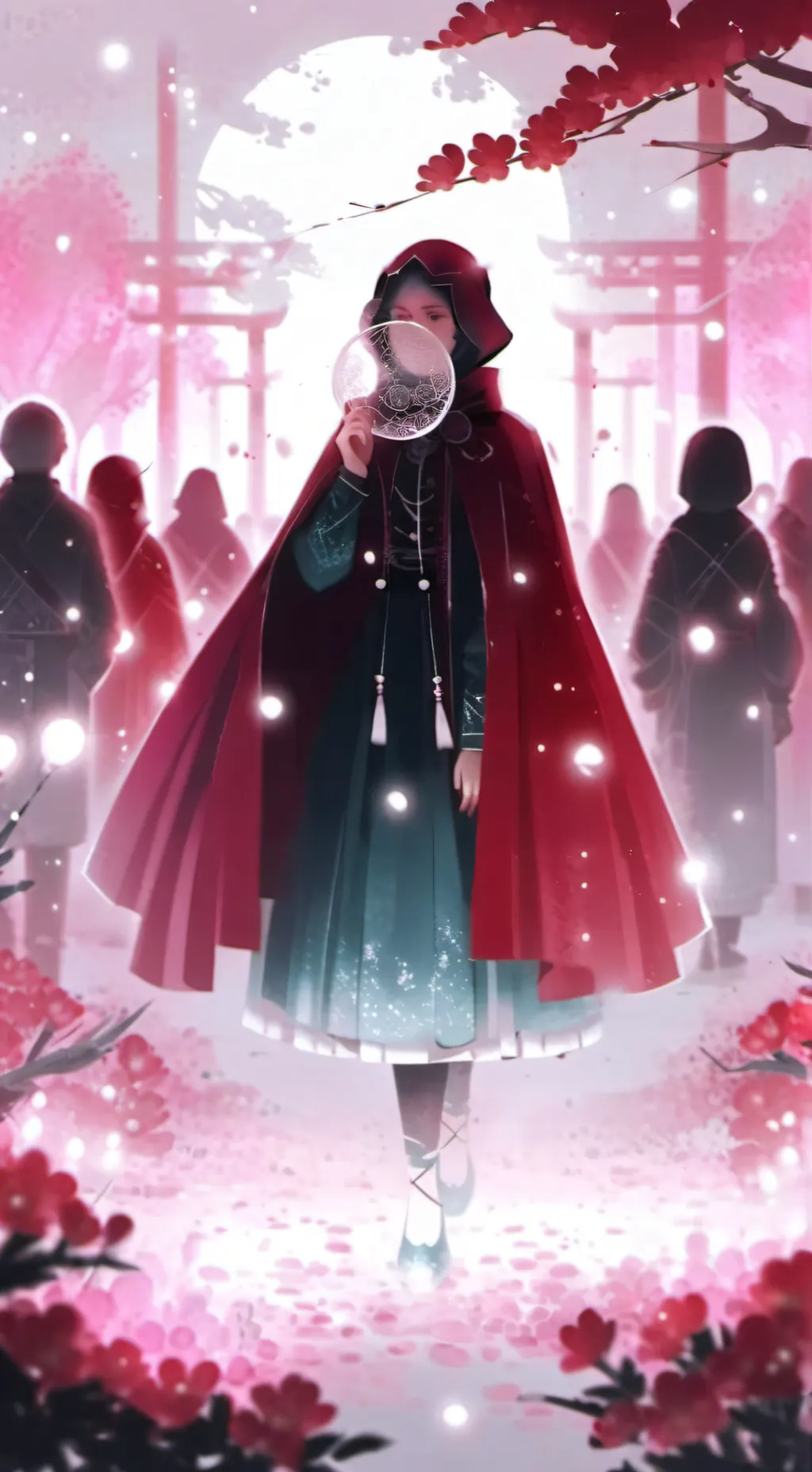 ai character: just a chaotic day background