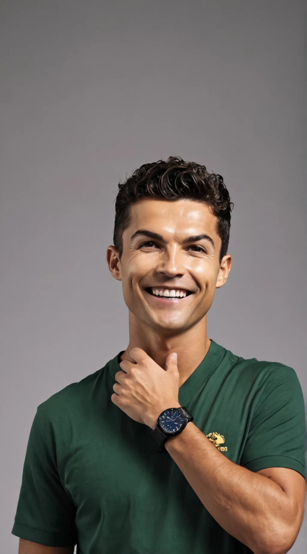 ai character: CR7 background