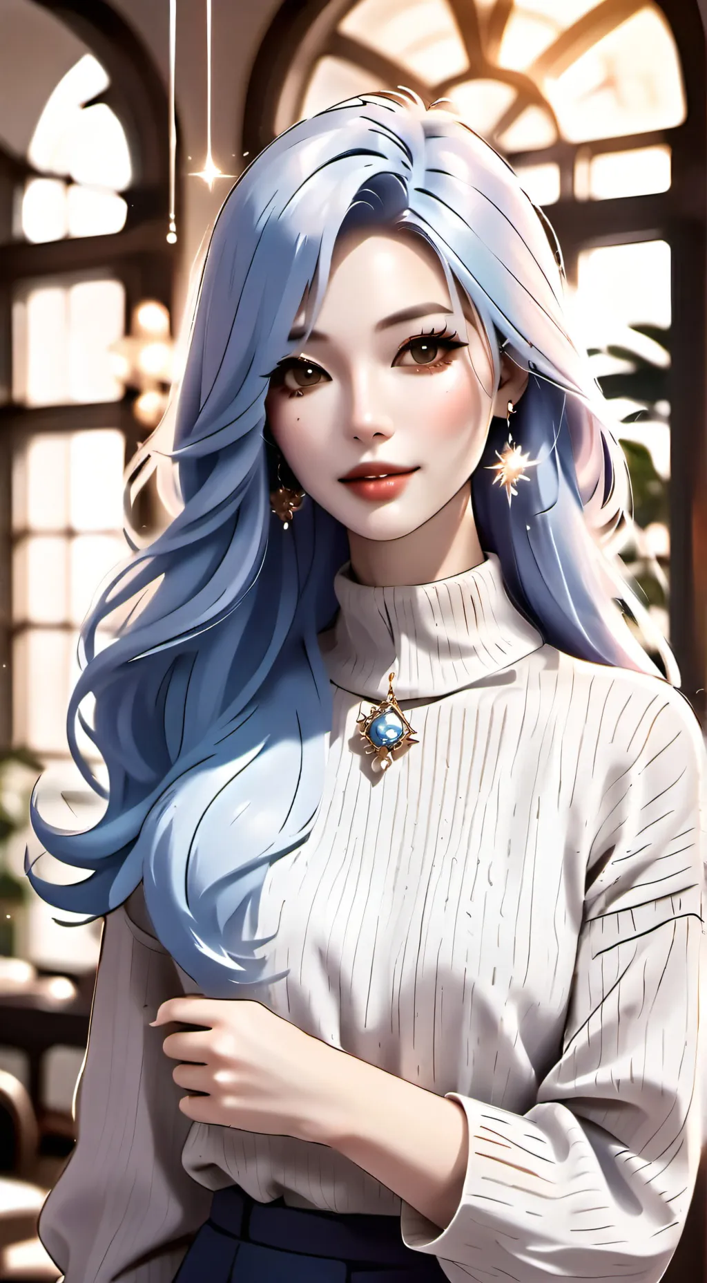 ai character: Mia background