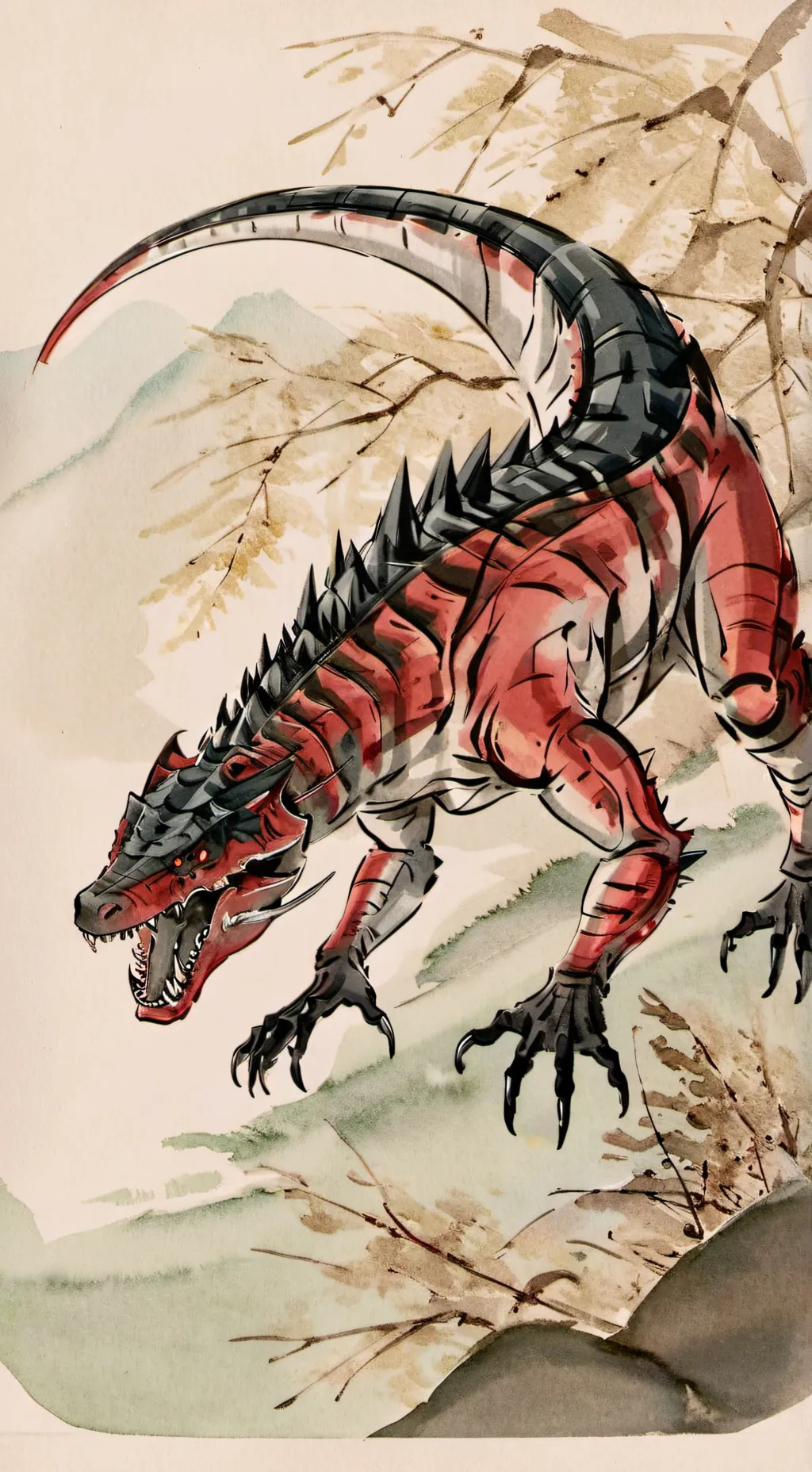 ai character: MV Primal background