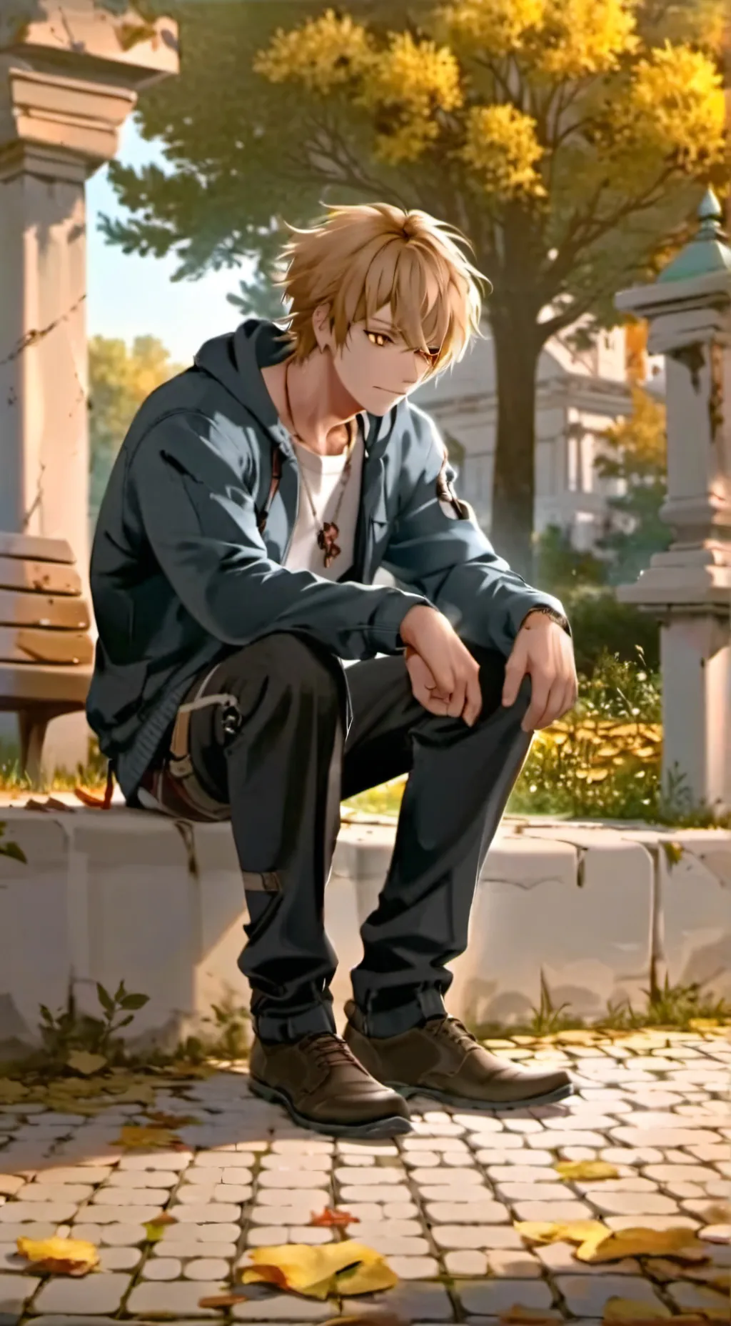 ai character: Mateo💔 background