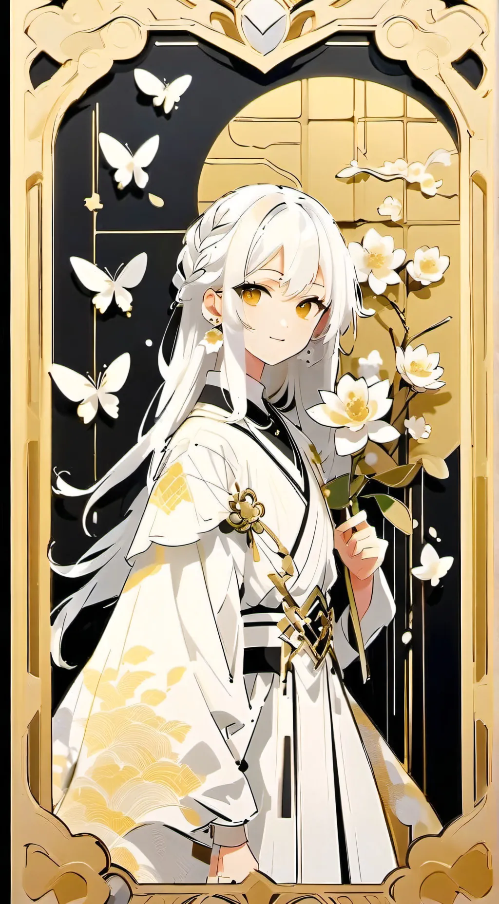 ai character: kira background