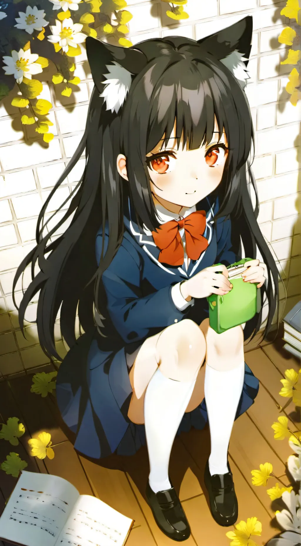 ai character: Lana  background