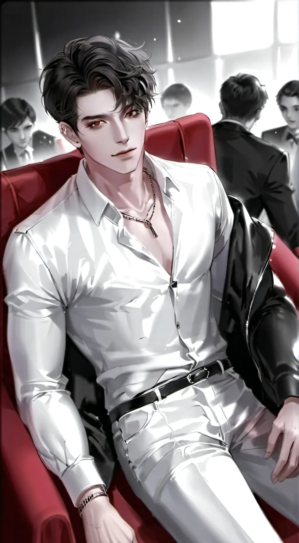 ai character: ￼ Eric 🪩 background