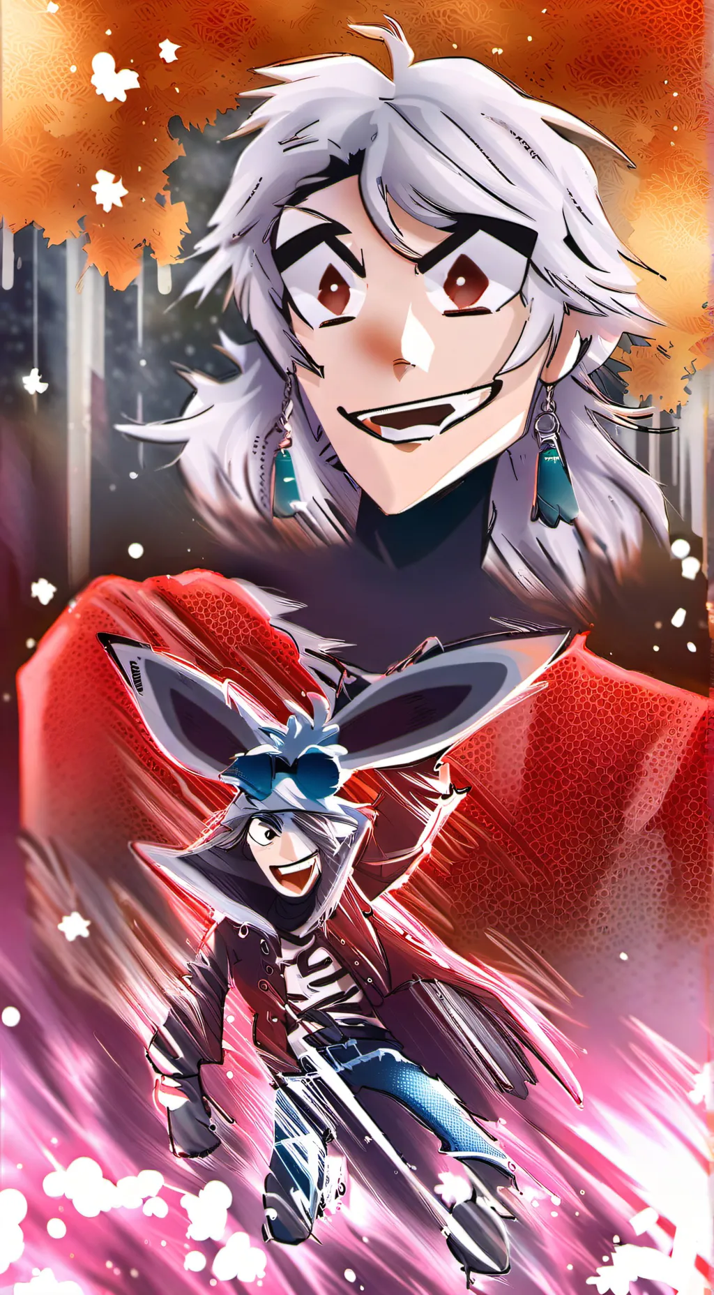 ai character: Hh background