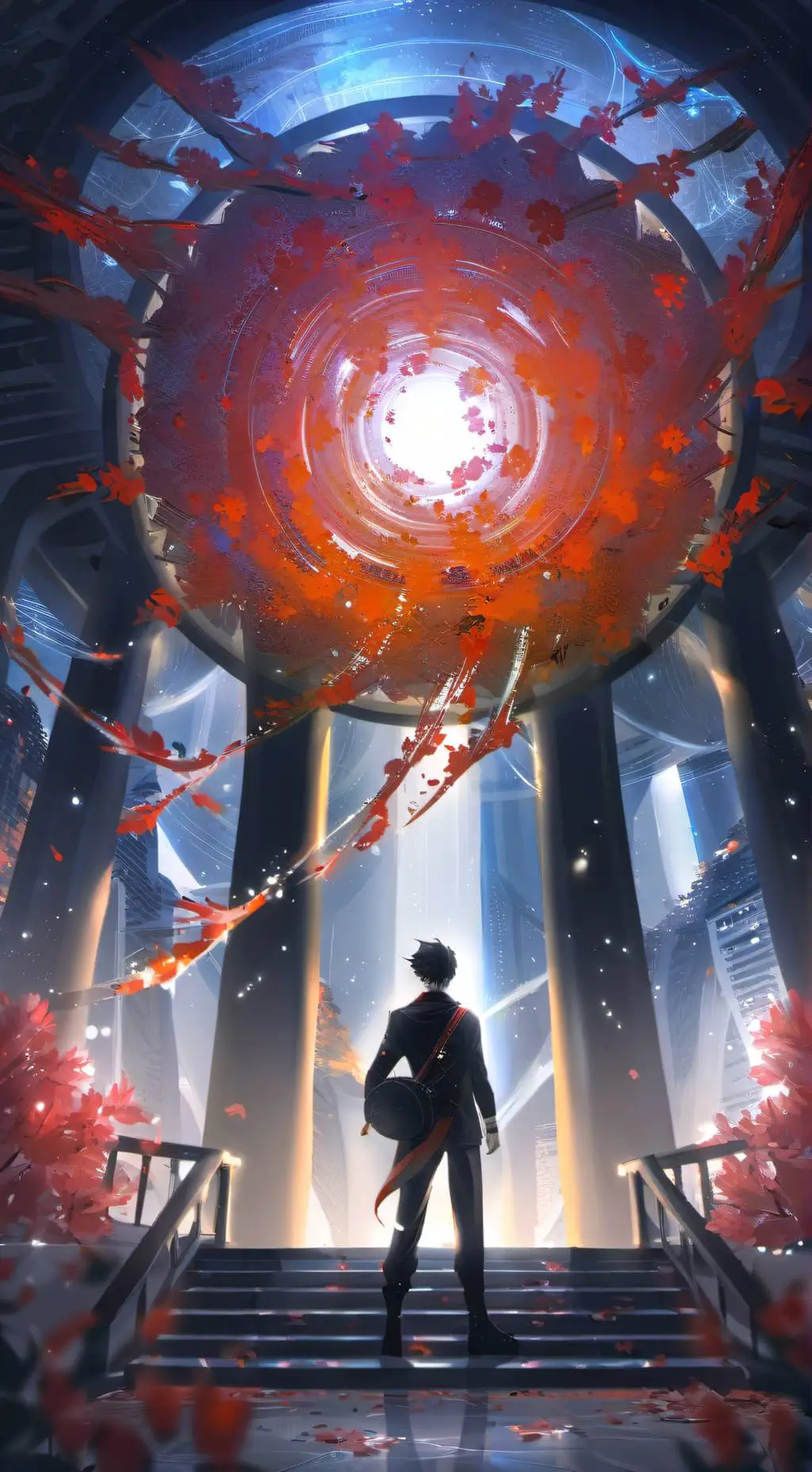 ai character: Multiverse school2 background