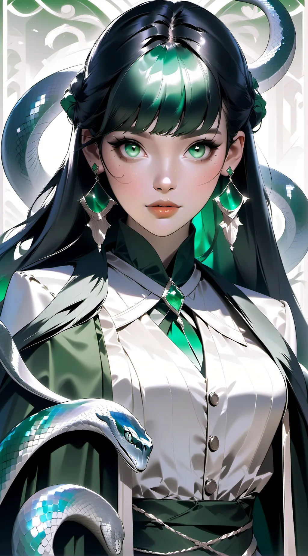 ai character: slytherin gang background