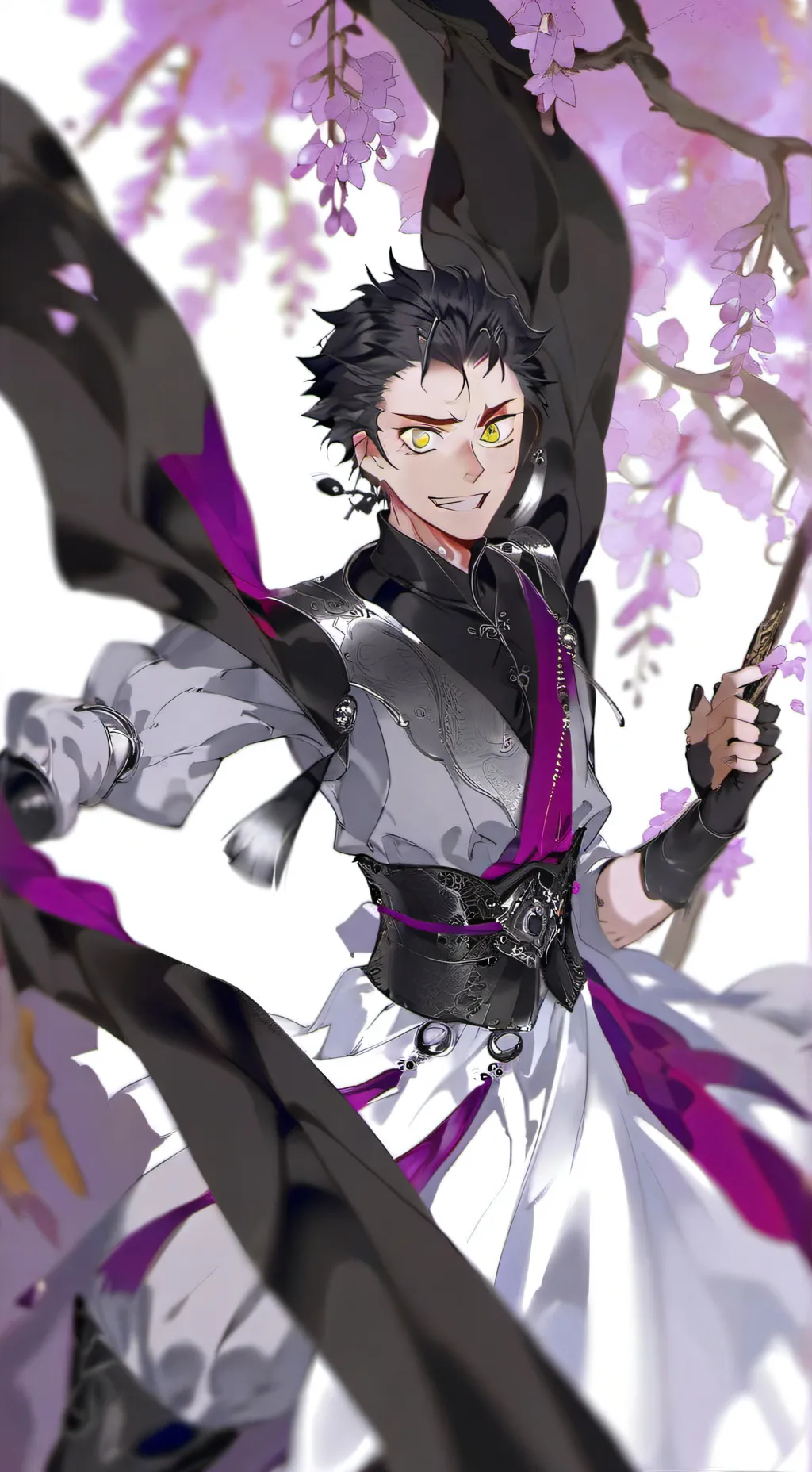 ai character: Genya self-harm background
