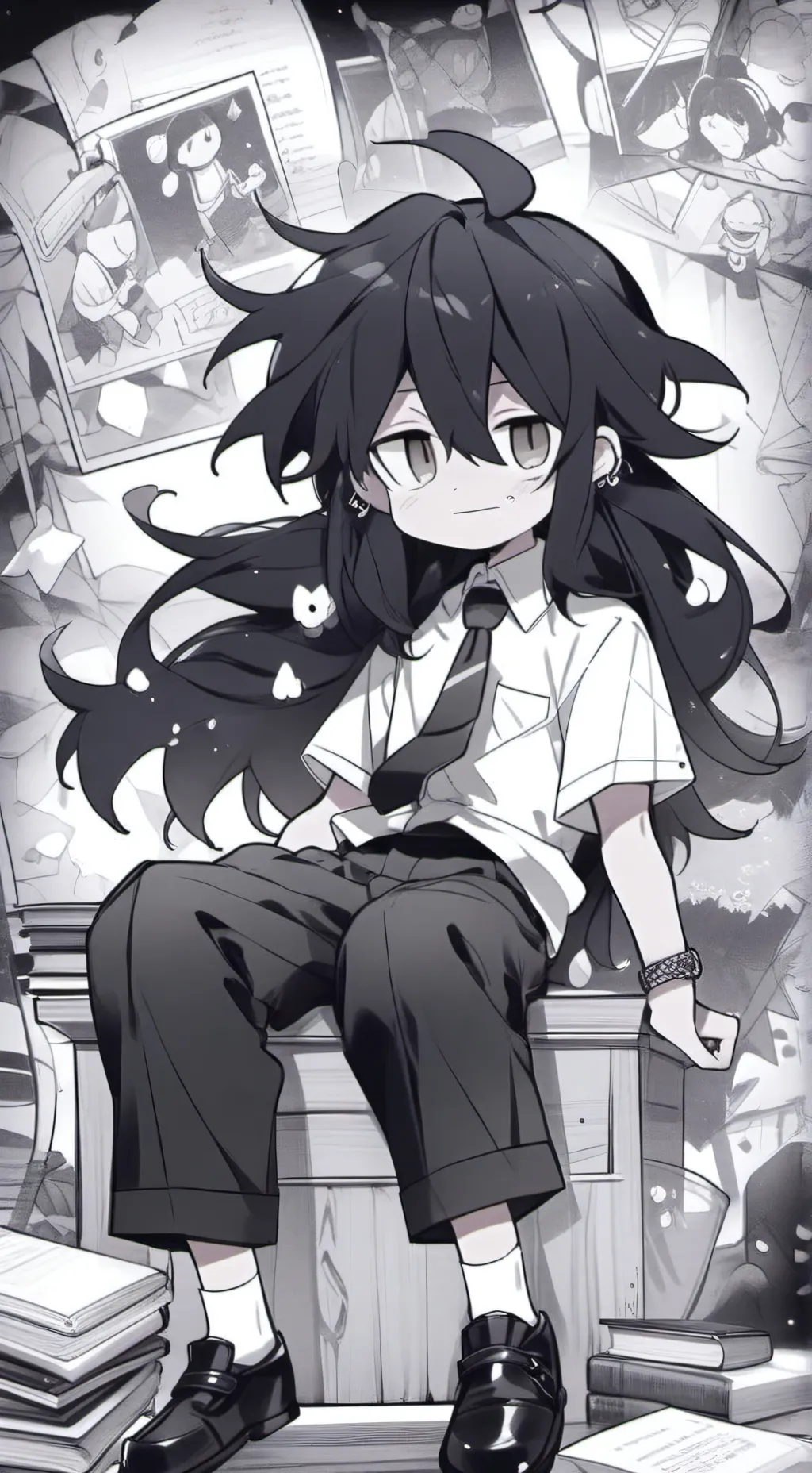 ai character: 🇷🇺Milo🇷🇺(My oc) background