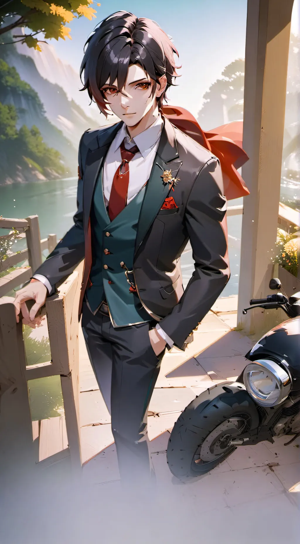 ai character: Ismael  background