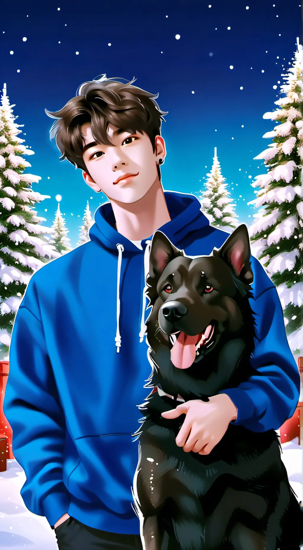 ai character: Colby brock background