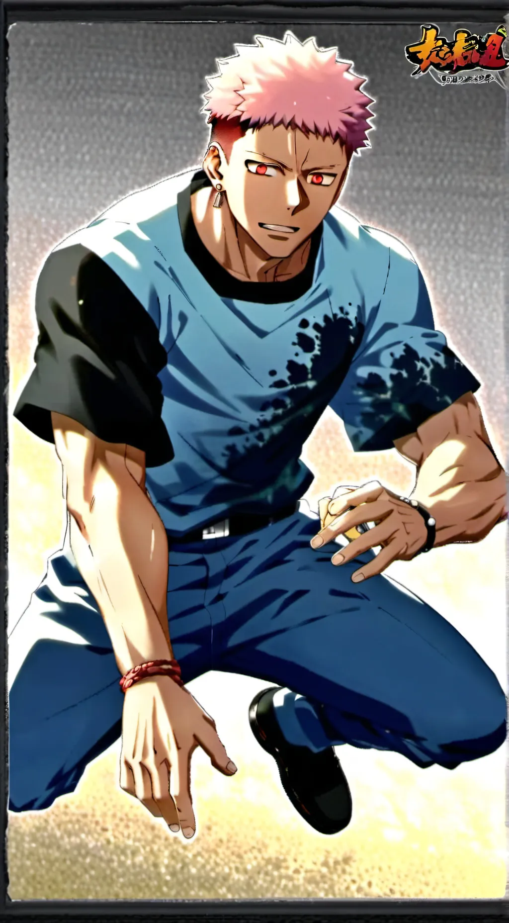 ai character: weird yuji background