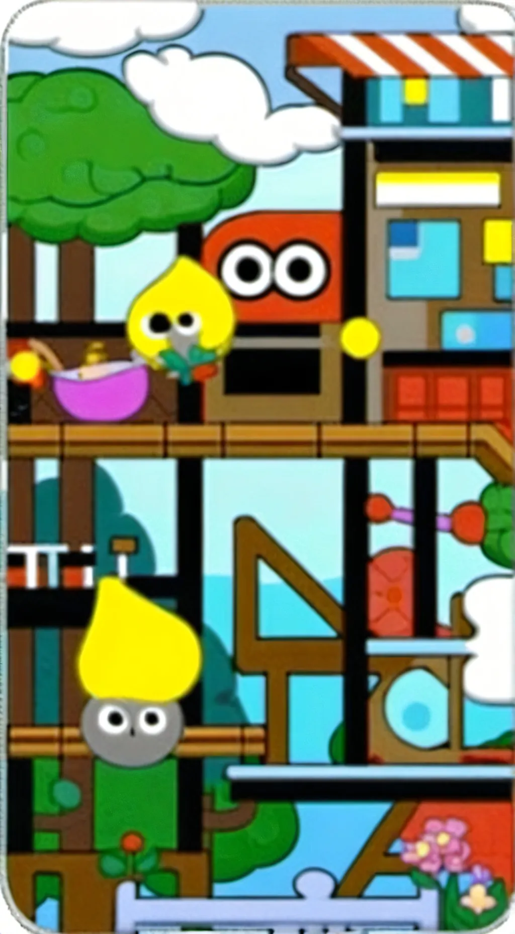 ai character: sprunki babies background