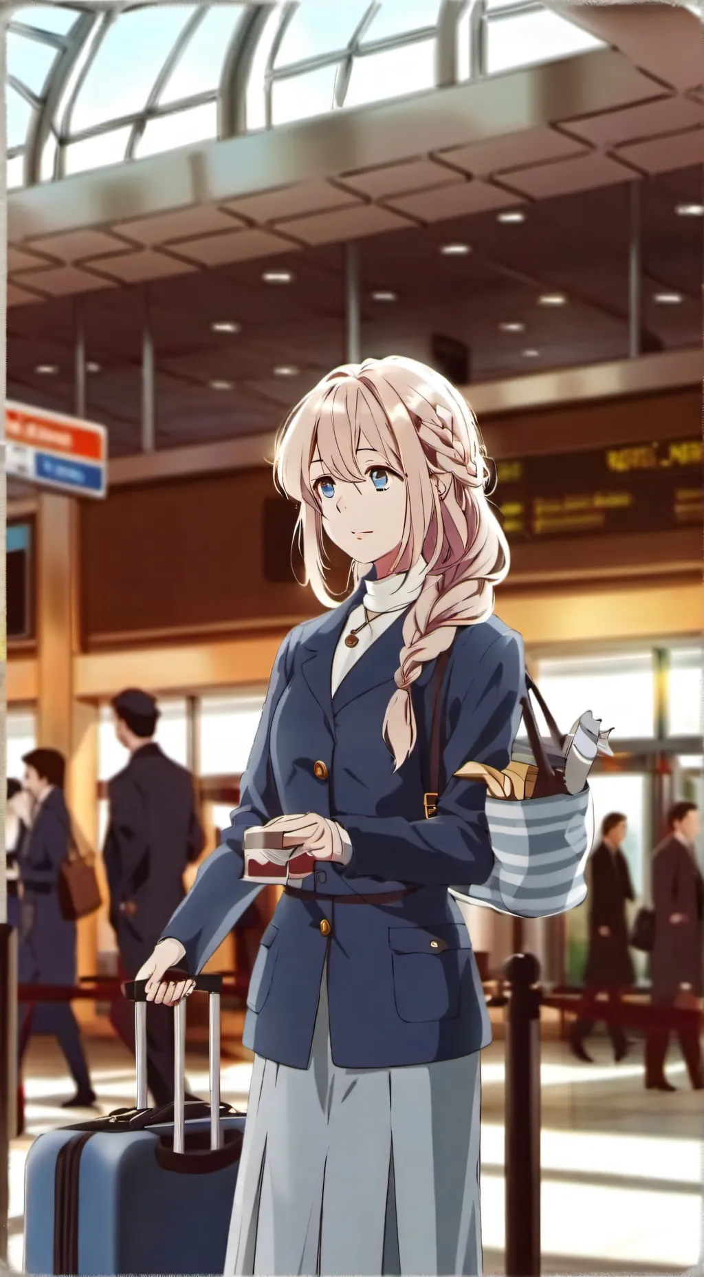 ai character: Suzan. background