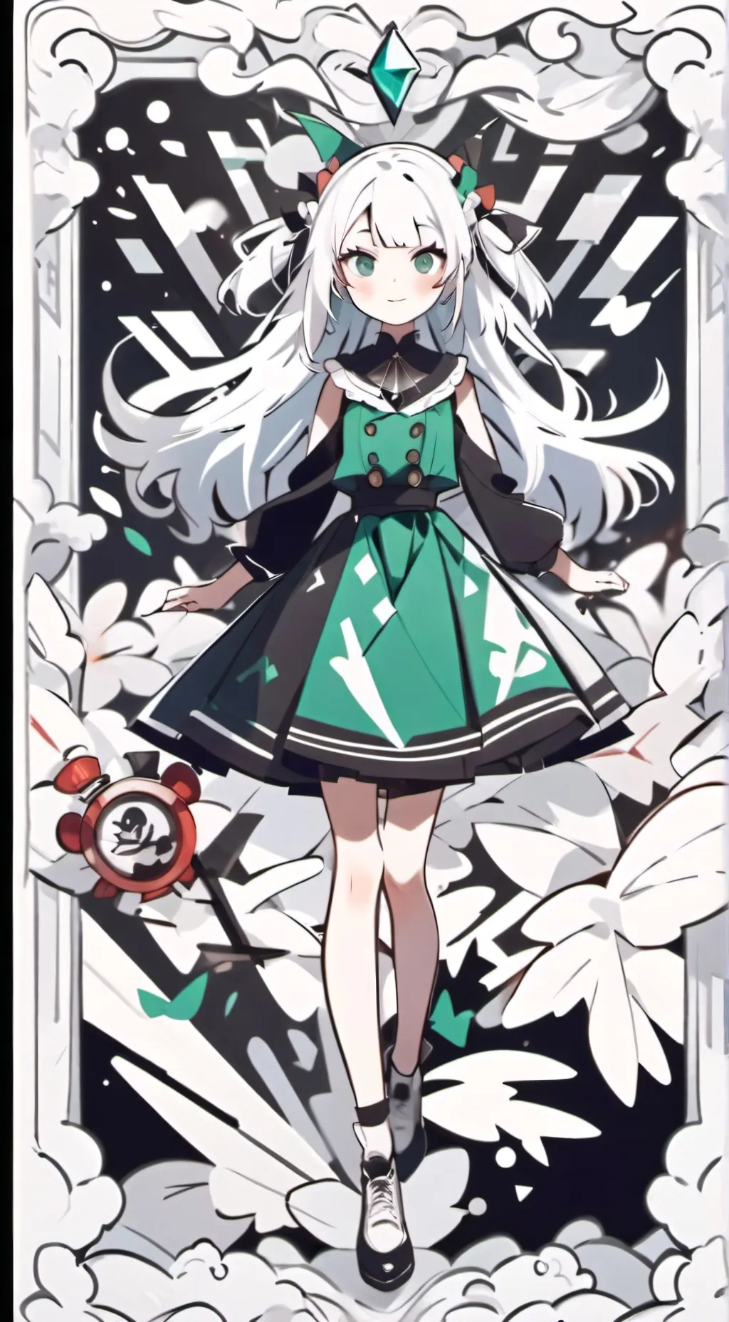 ai character: sad story background