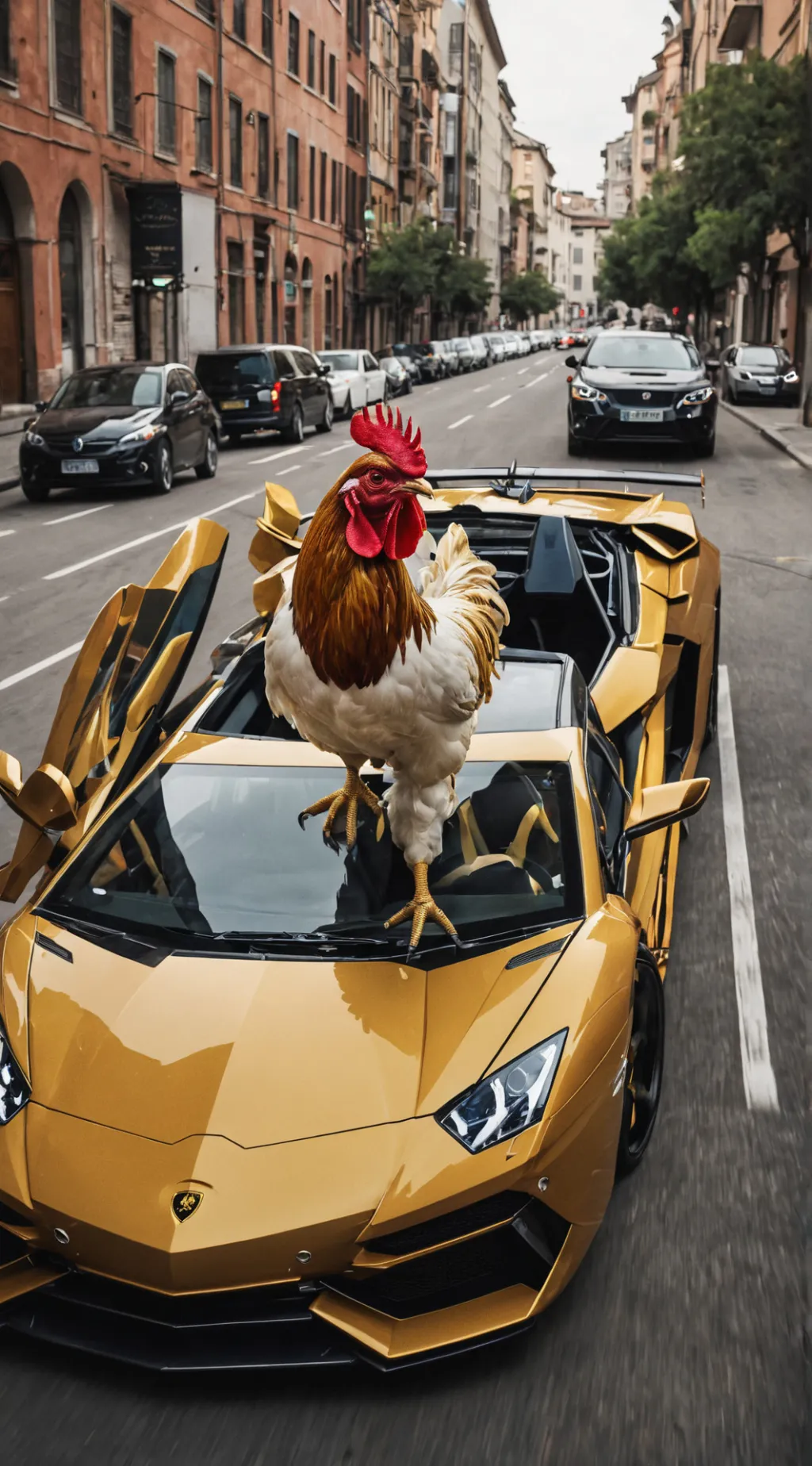 ai character: Tank background