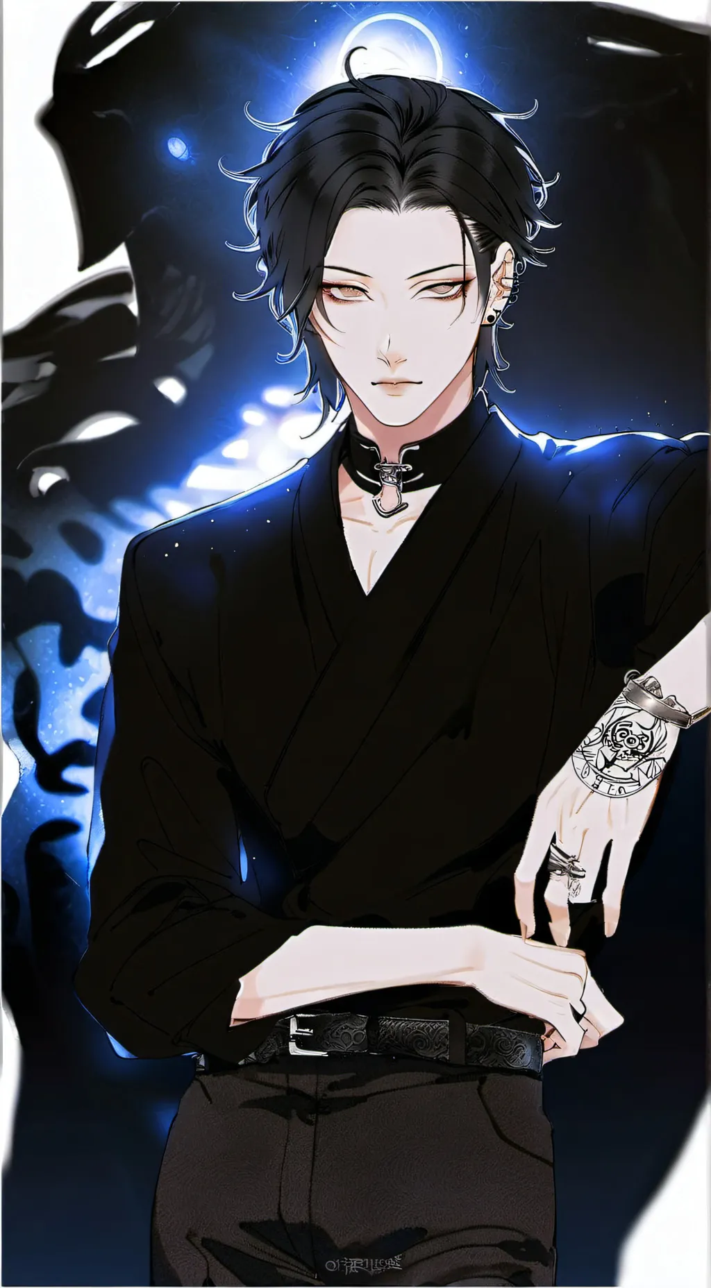 ai character: Xavier  background